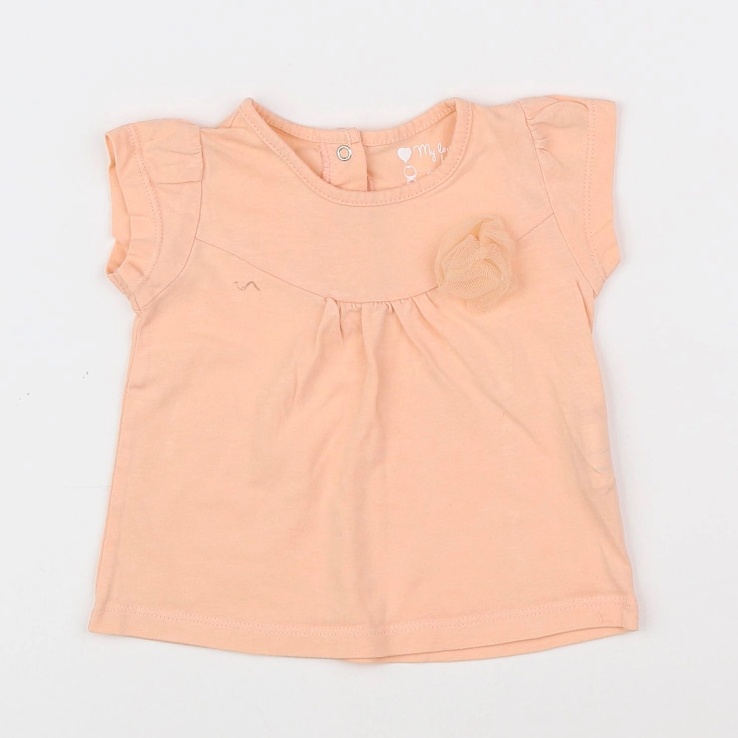 Tape à l'oeil - tee-shirt orange - 9 mois