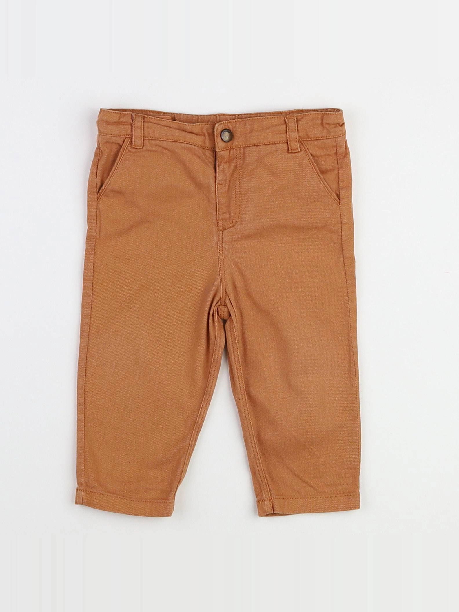 Natalys - pantalon marron - 12 mois