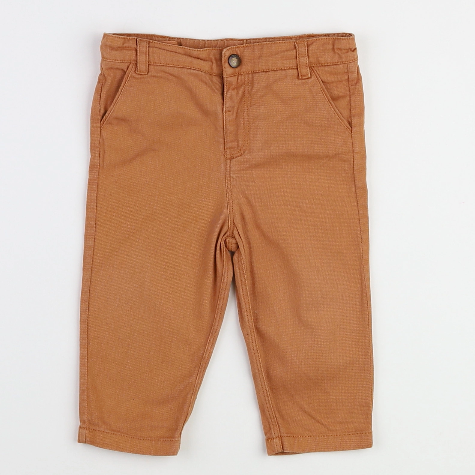 Natalys - pantalon marron - 12 mois