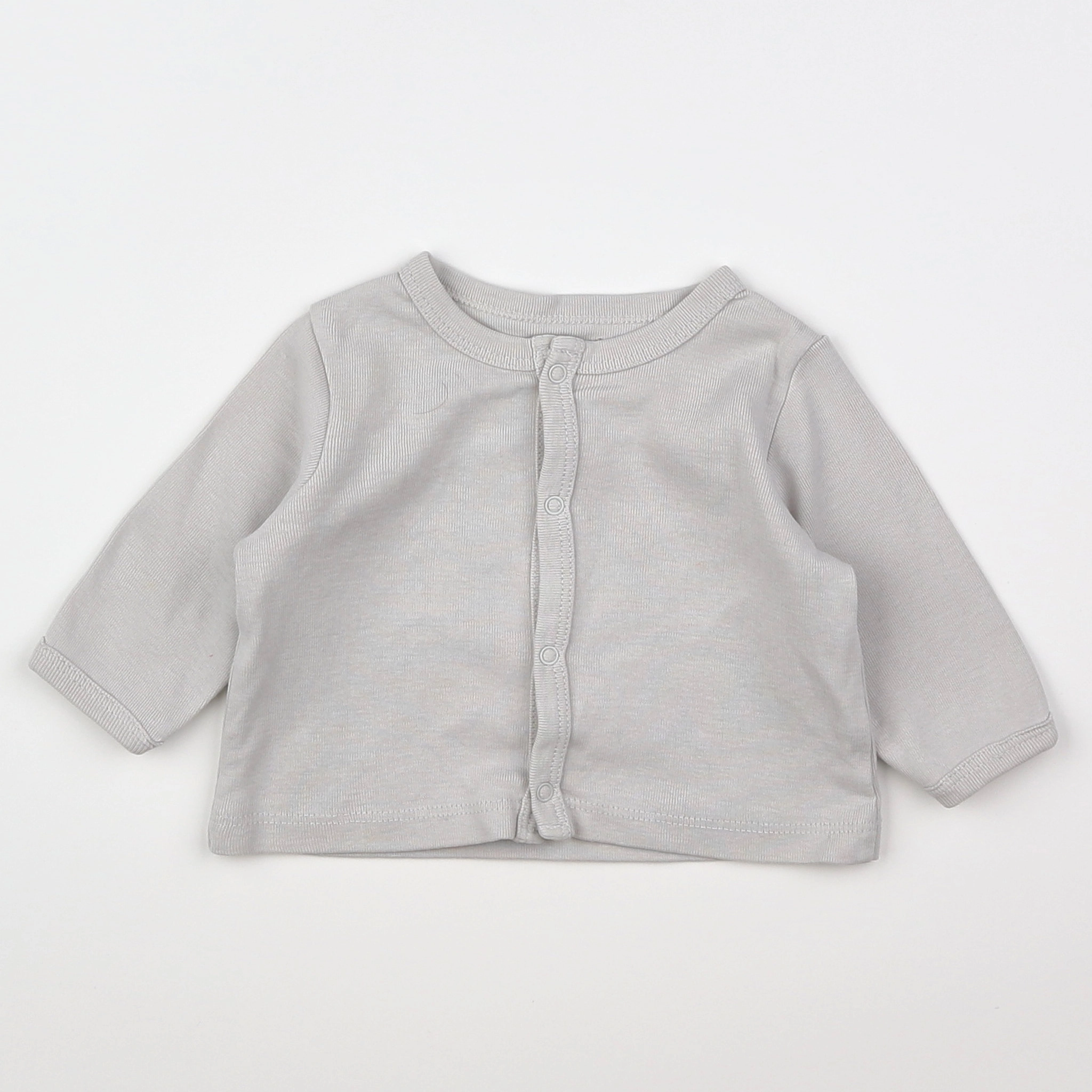 Vertbaudet - tee-shirt gris - 3 mois