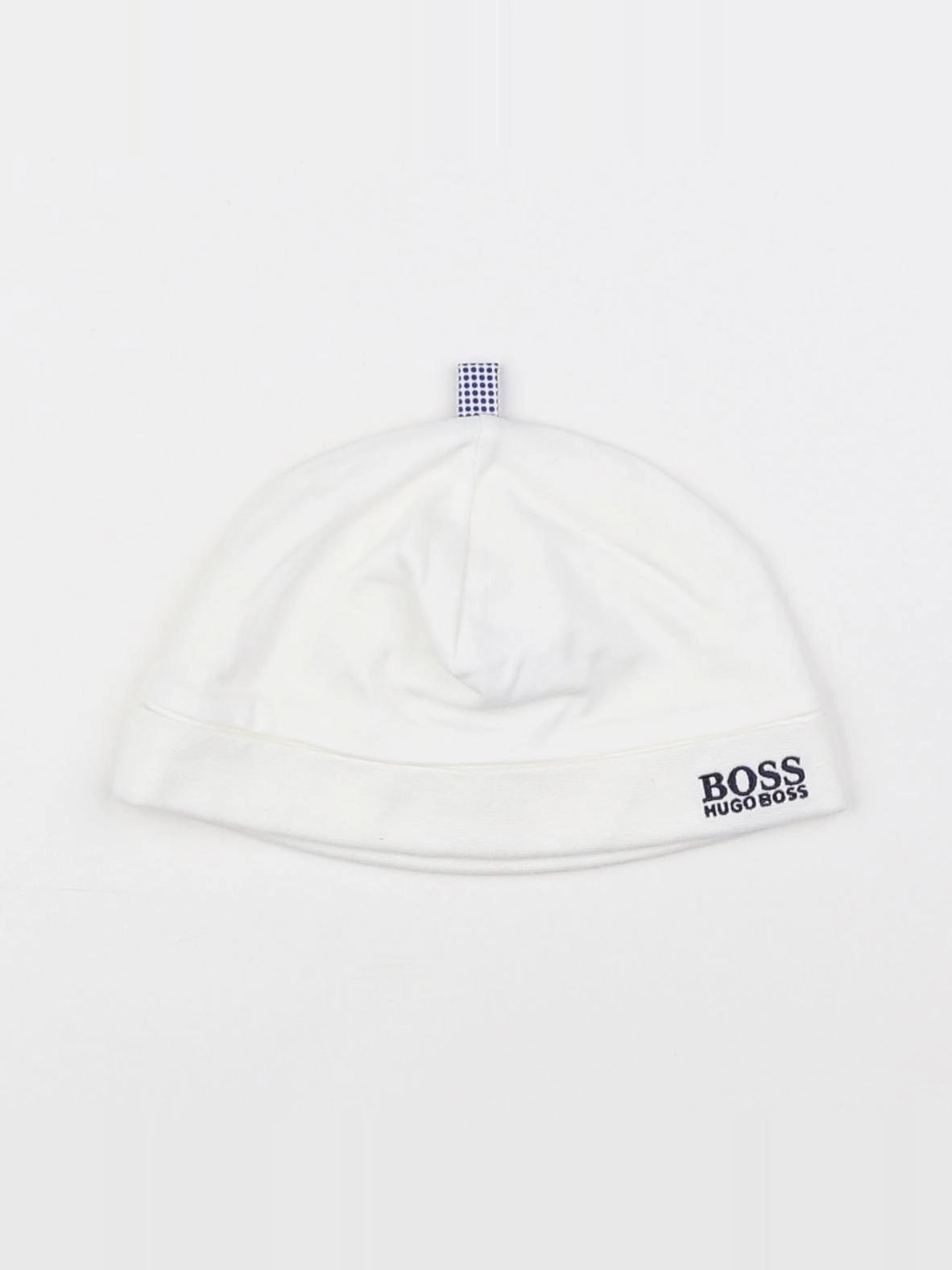 Hugo Boss - bonnet blanc - 18 mois