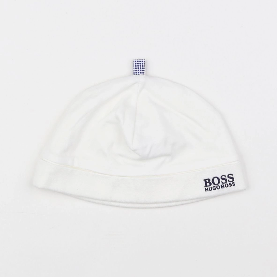 Hugo Boss - bonnet blanc - 18 mois