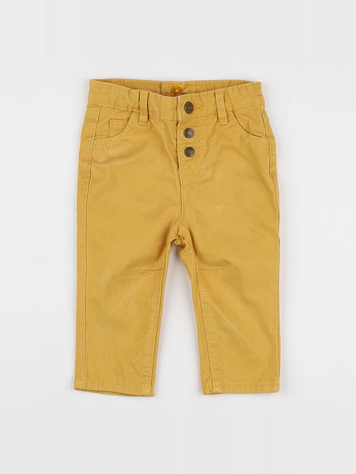Tape à l'oeil - pantalon jaune - 9 mois