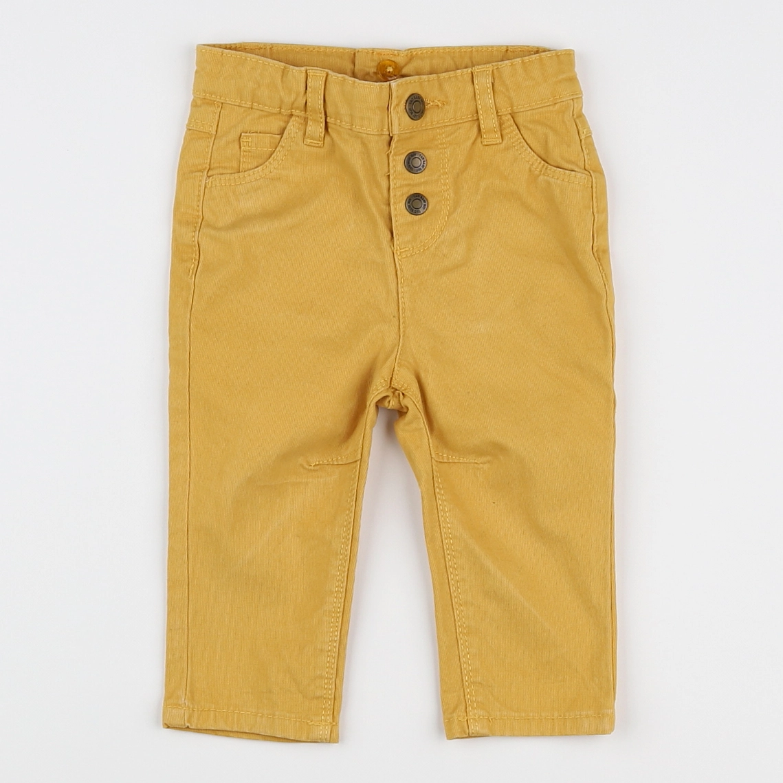 Tape à l'oeil - pantalon jaune - 9 mois