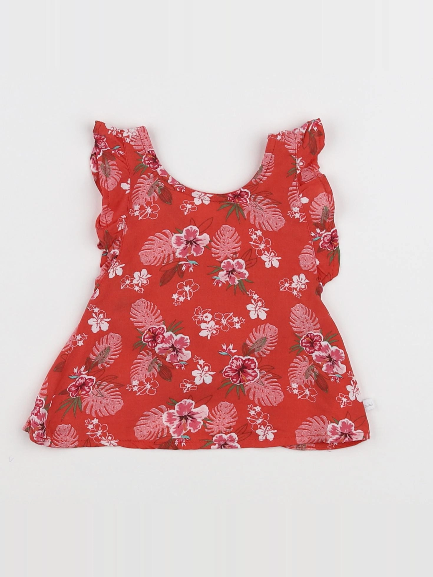 IKKS - blouse rouge - 3 mois