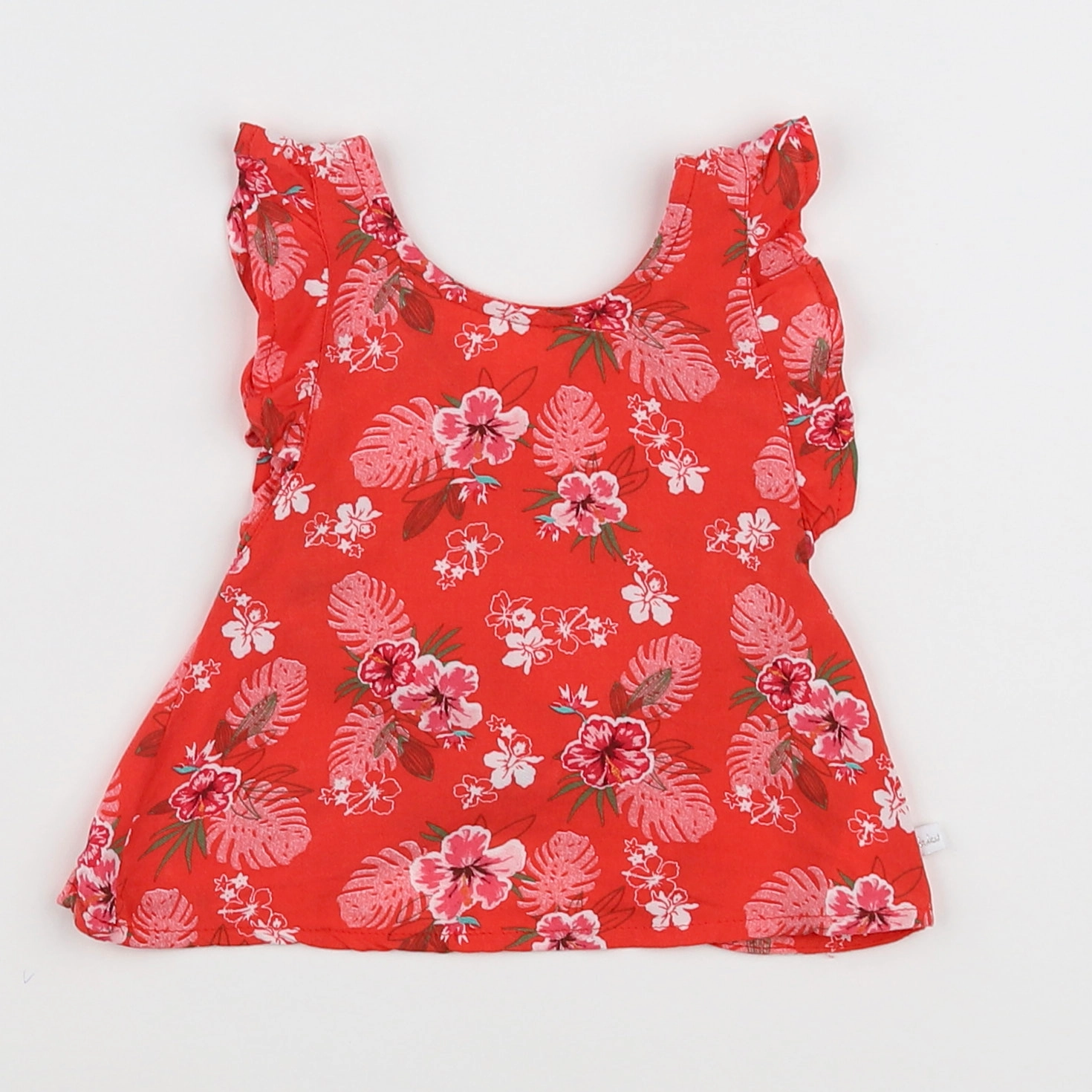 IKKS - blouse rouge - 3 mois