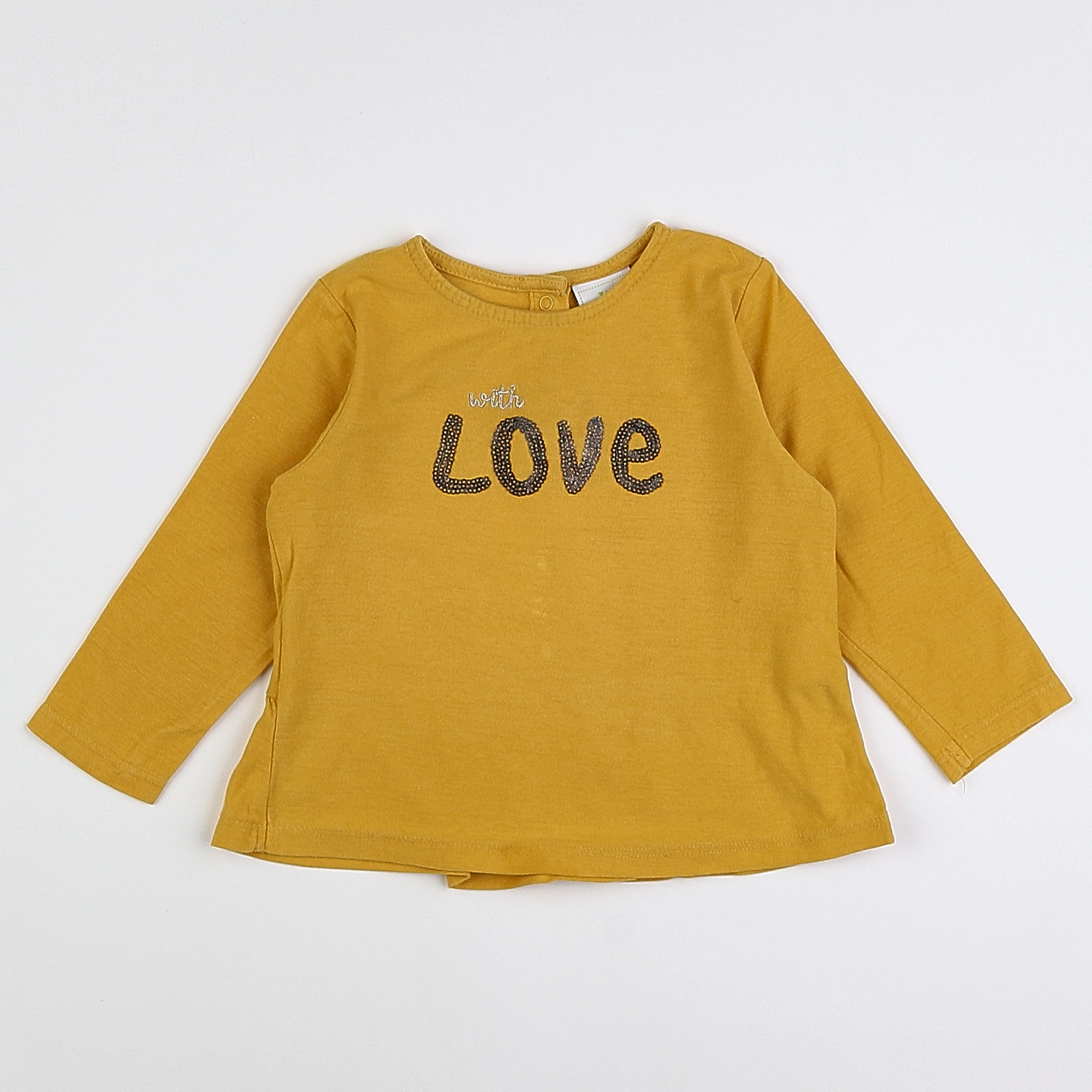 Tape à l'oeil - tee-shirt jaune - 18 mois
