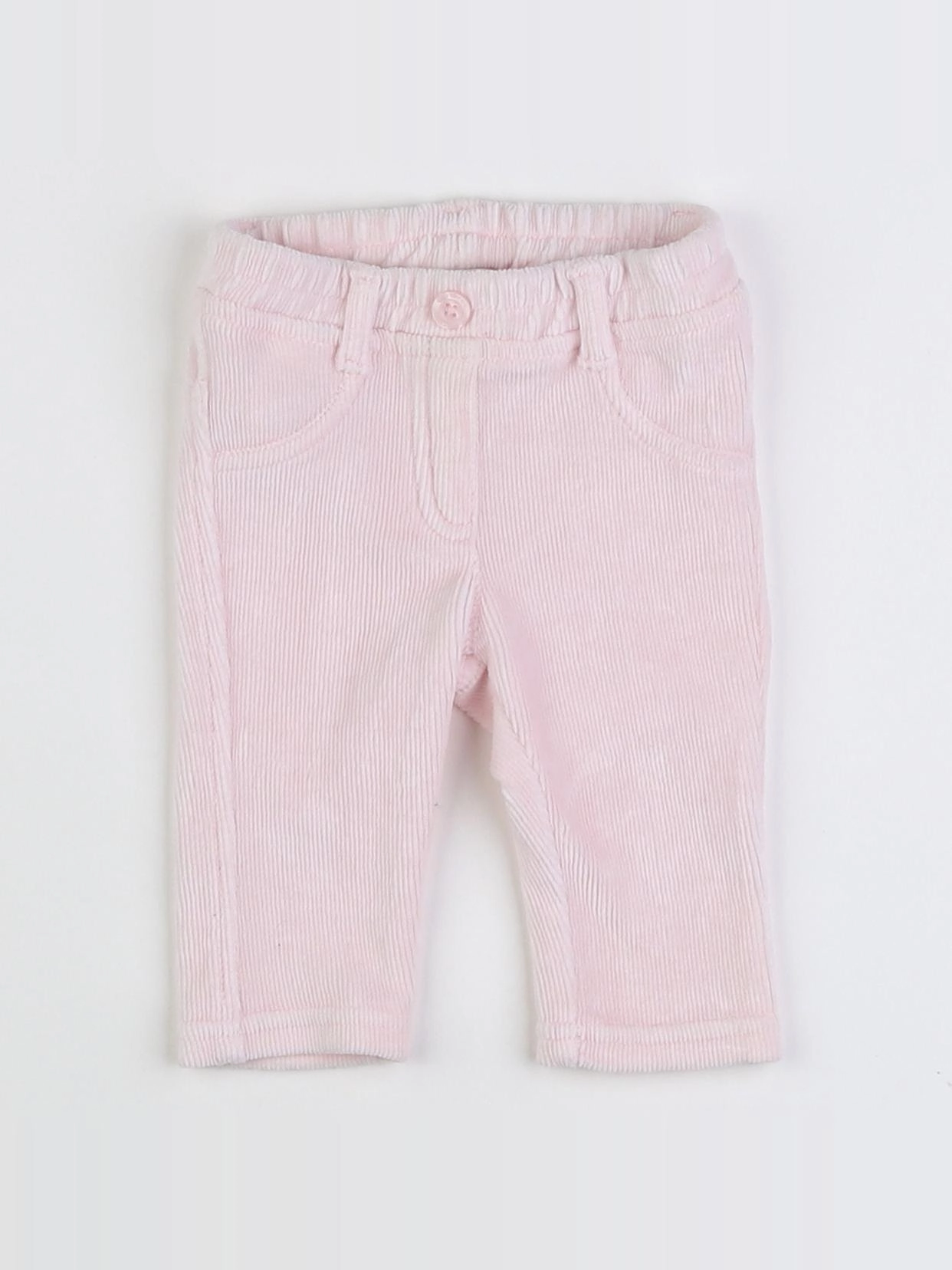 Benetton - jegging rose - 3/6 mois