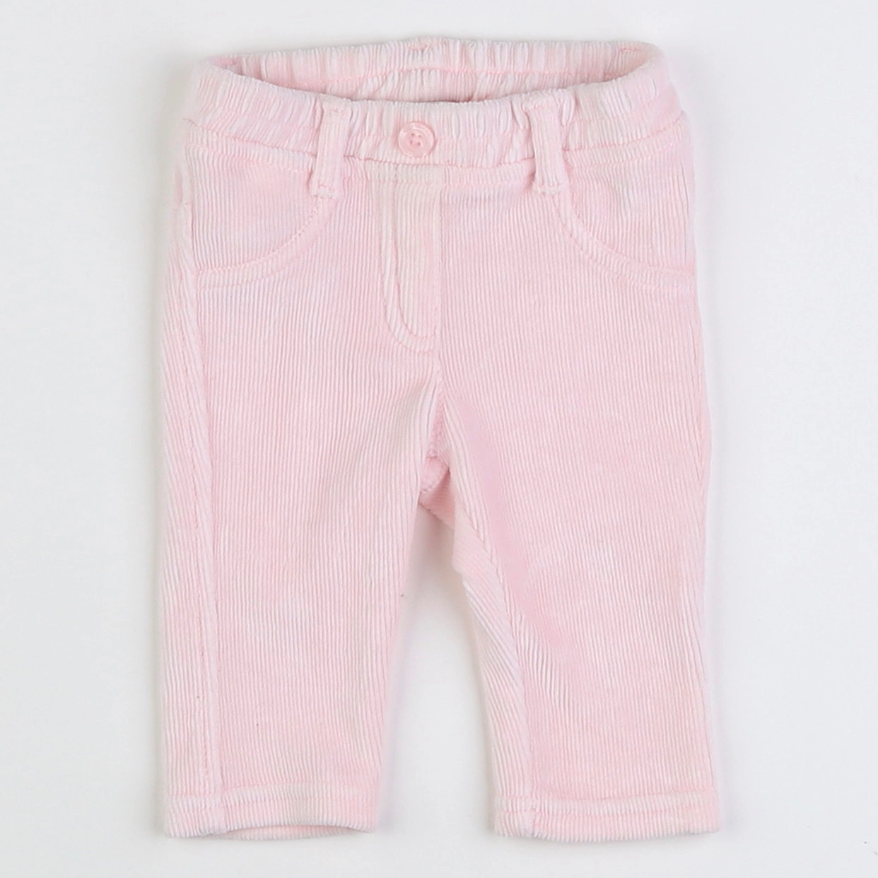 Benetton - jegging rose - 3/6 mois