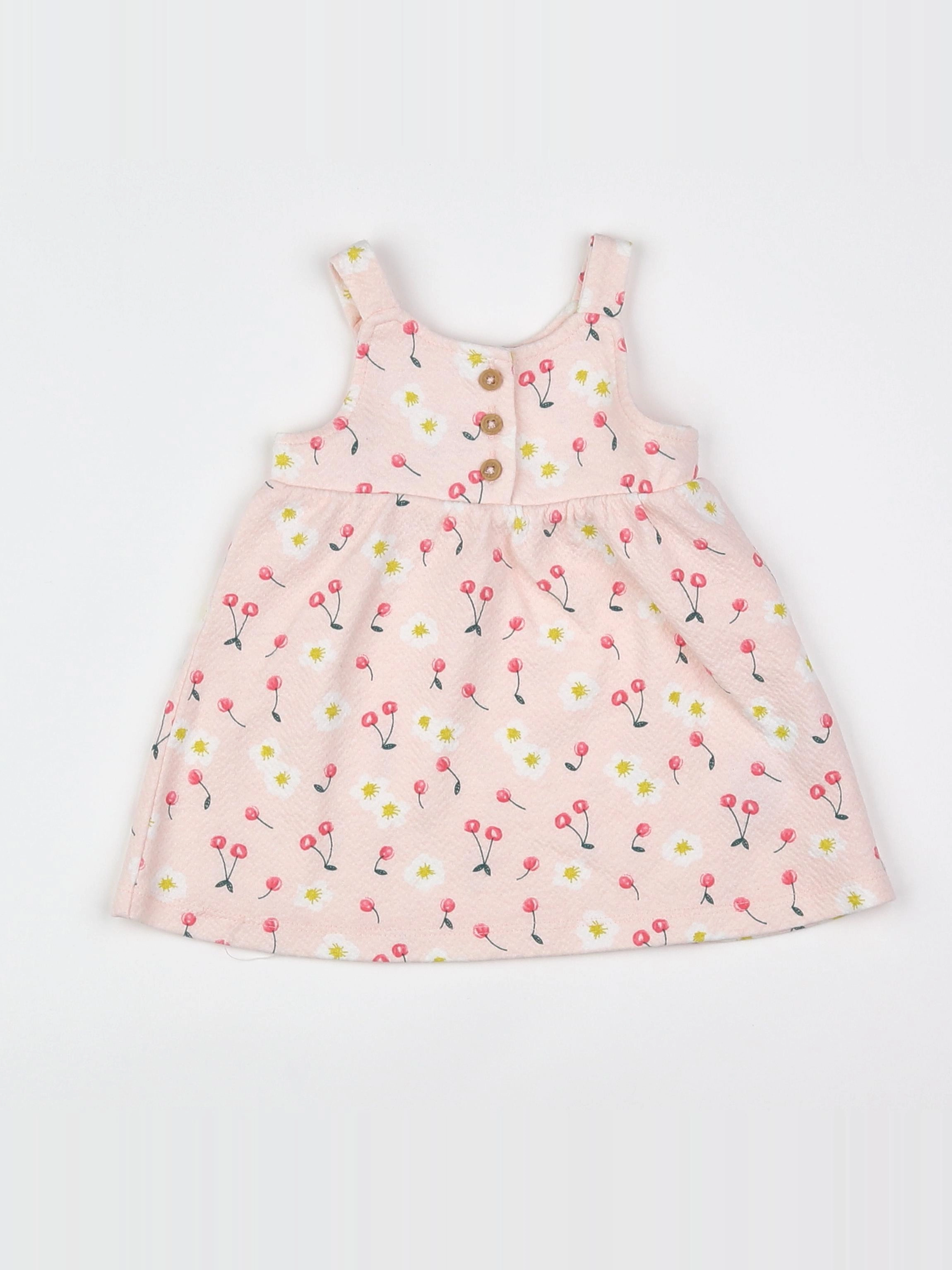 Vertbaudet - robe multicolore - 3 mois