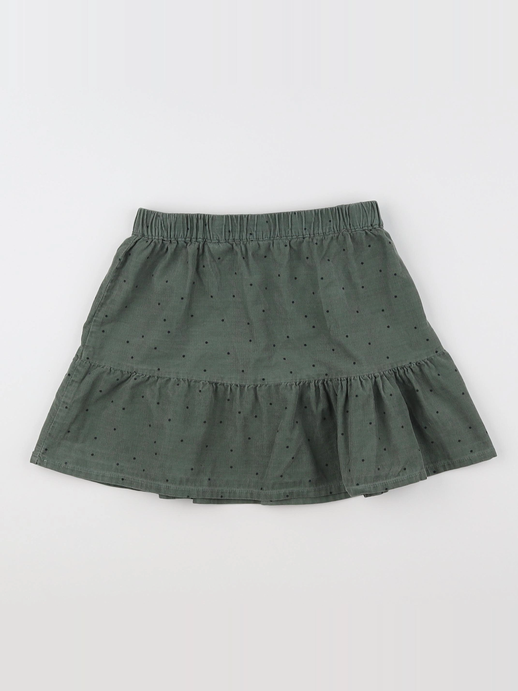 Vertbaudet - jupe vert - 8 ans