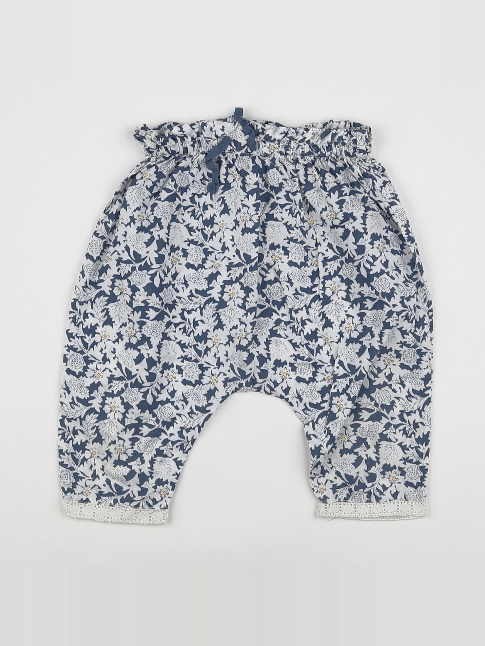 Boutchou - pantalon bleu - 6 mois