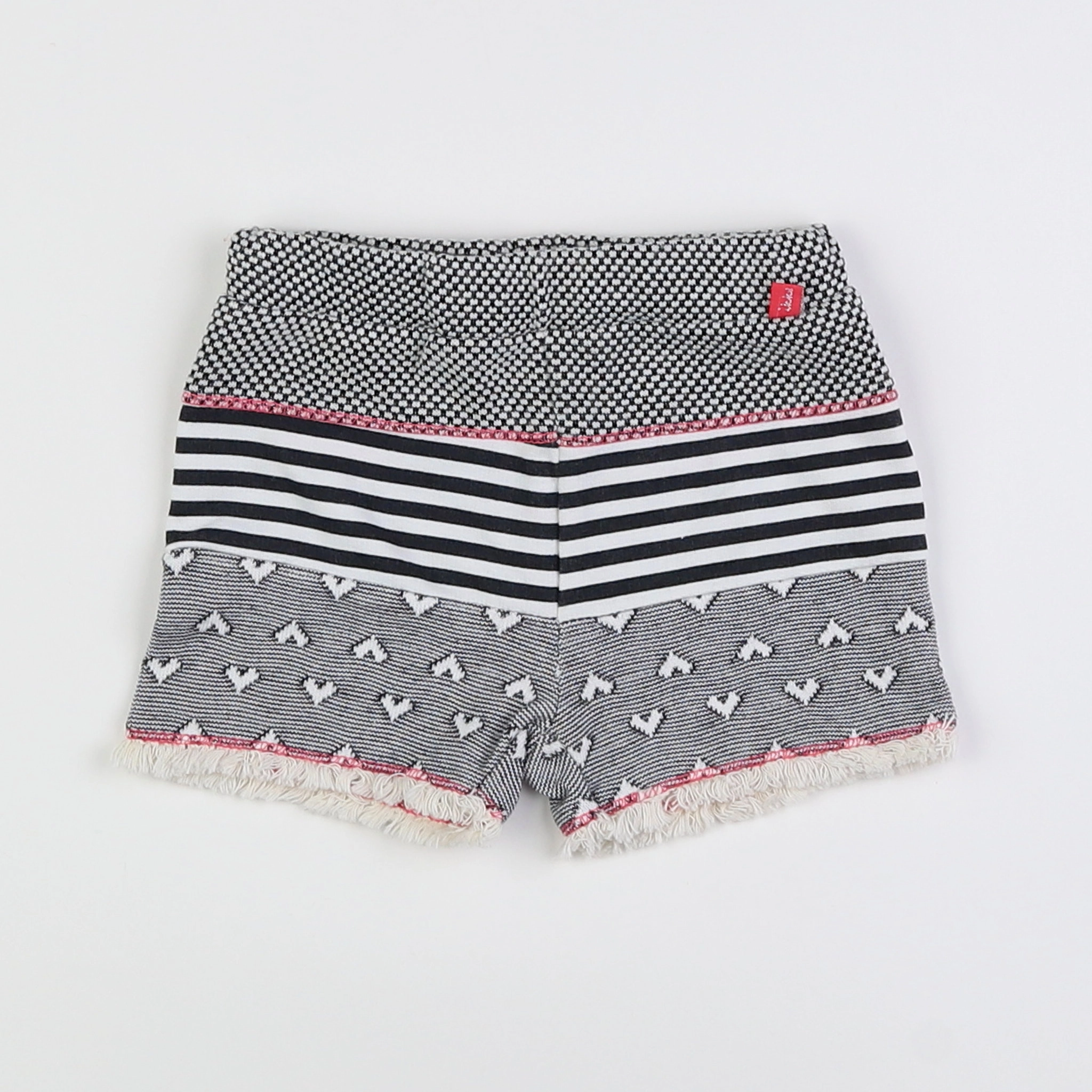 IKKS - short gris - 6 mois