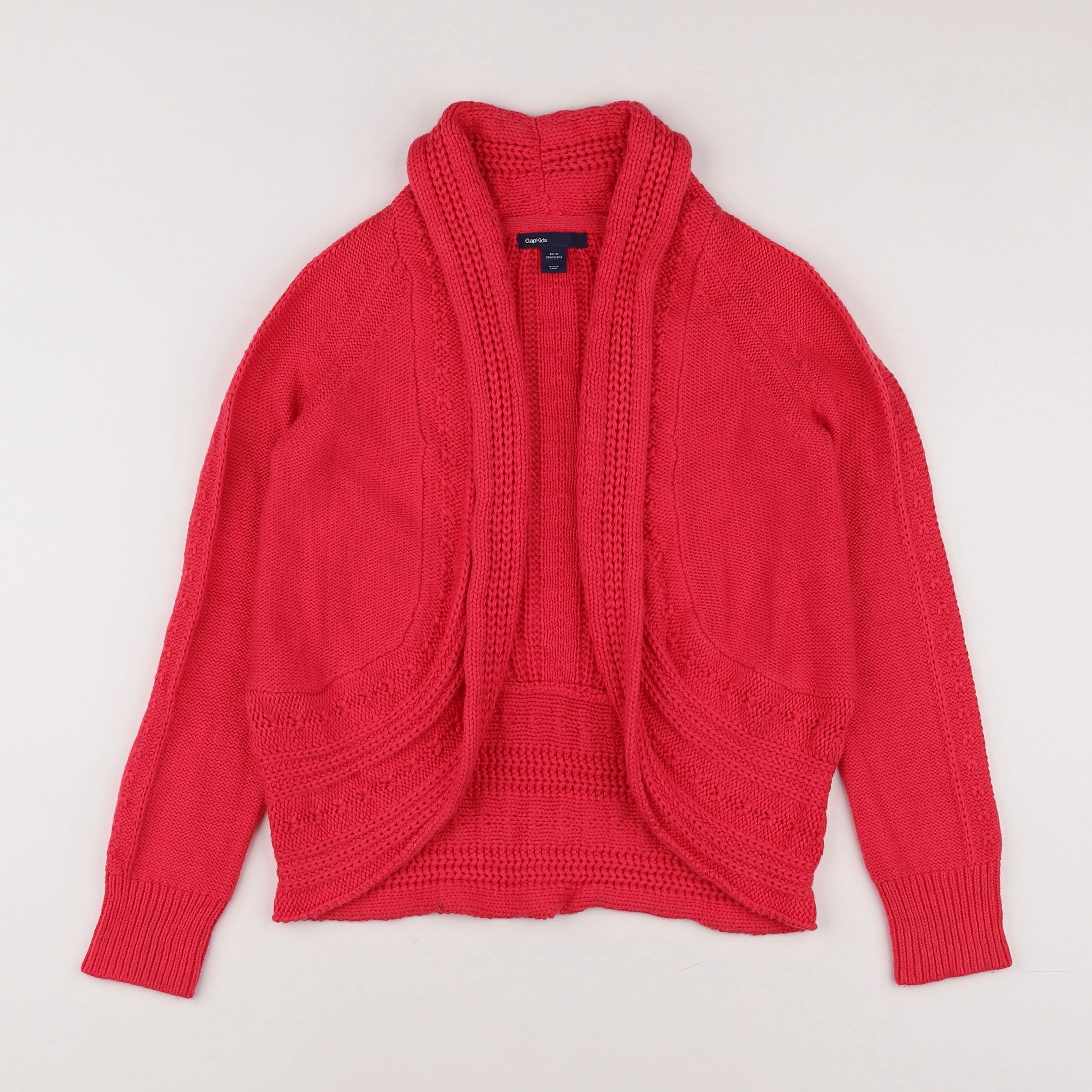 GAP - gilet rose - 10/11 ans