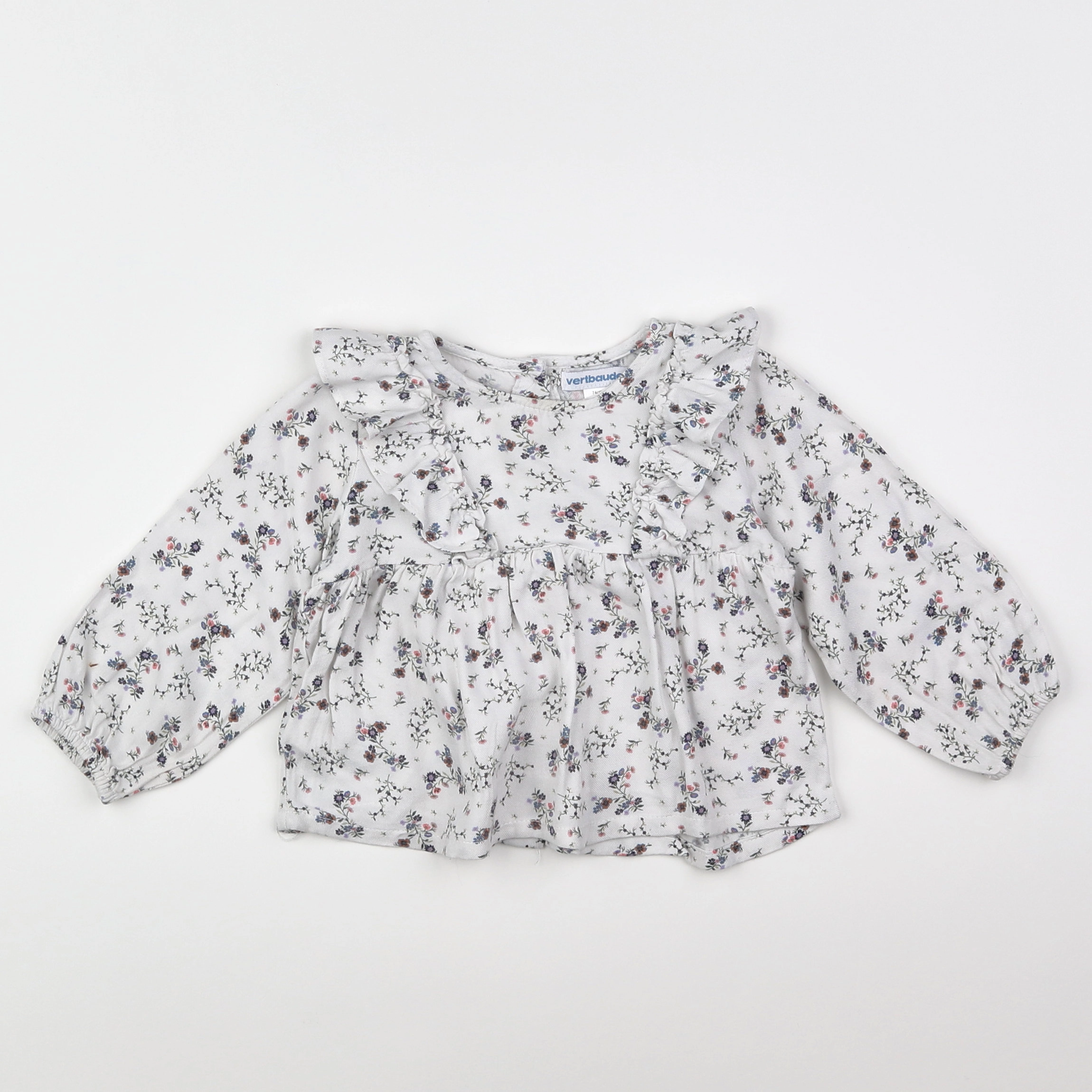 Vertbaudet - blouse multicolore - 12 mois