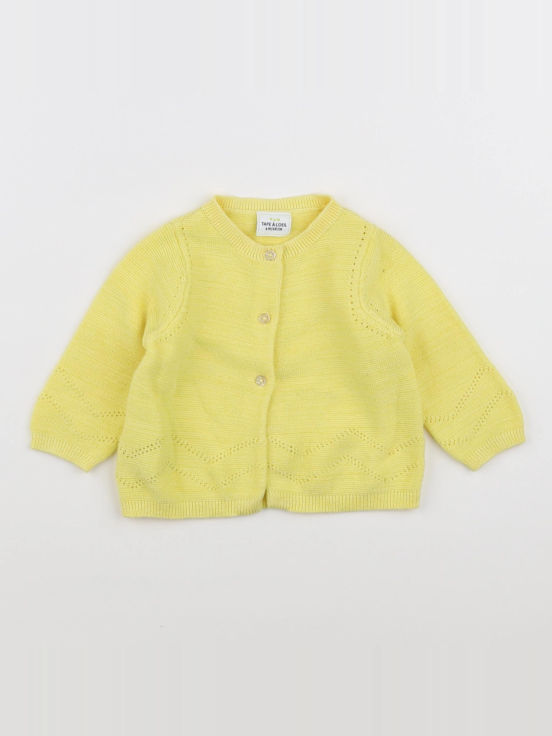 Tape à l'oeil - gilet jaune - 6 mois