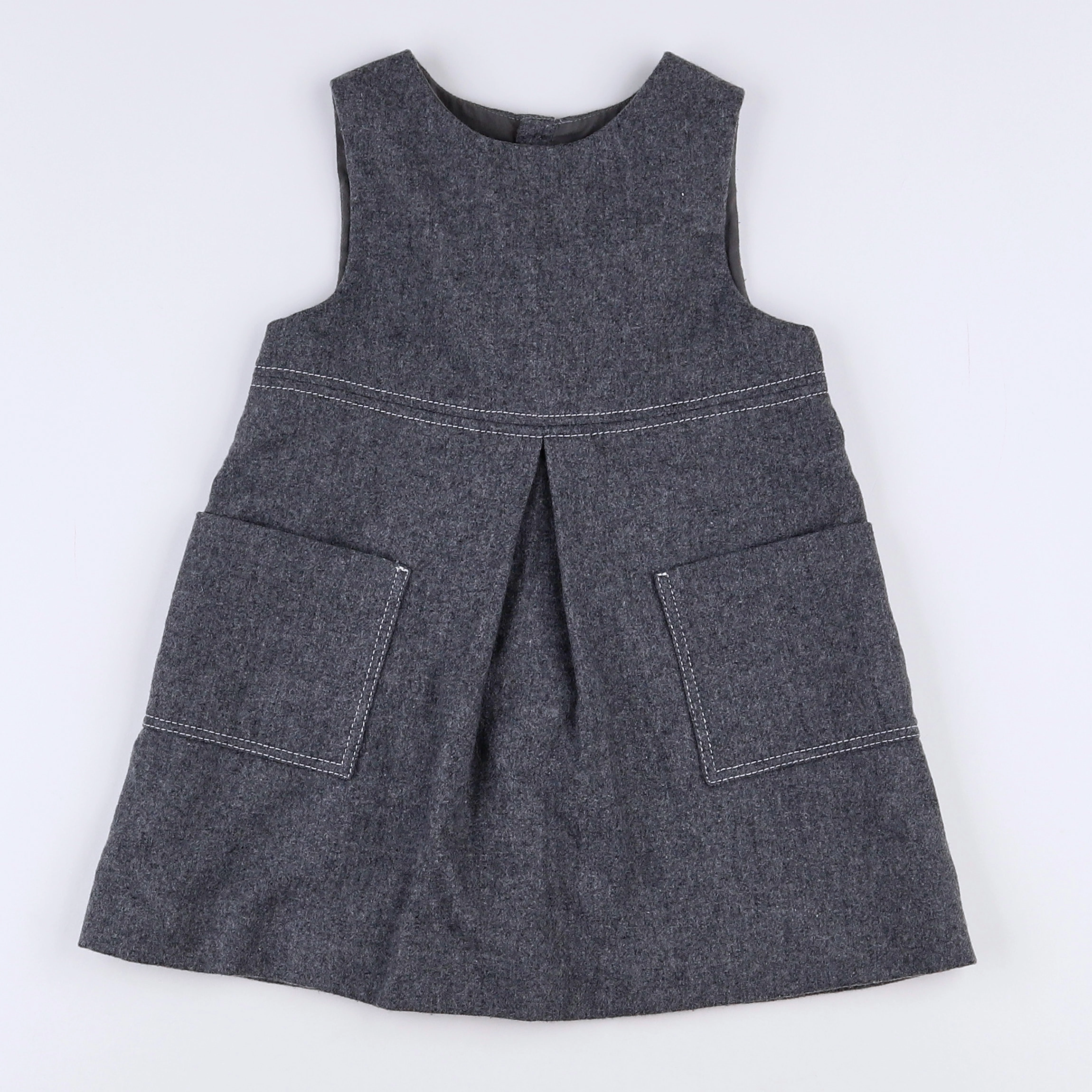Jacadi - robe gris - 12 ans