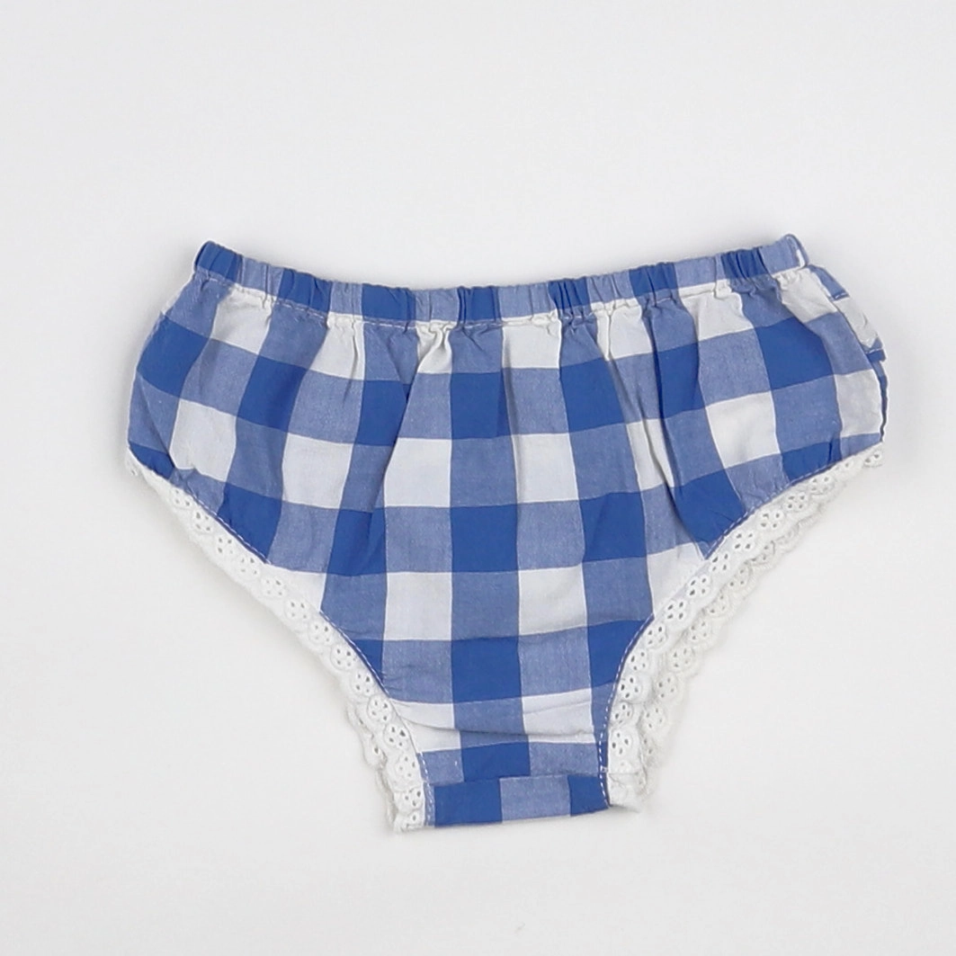 Vertbaudet - bloomer bleu - 6 mois