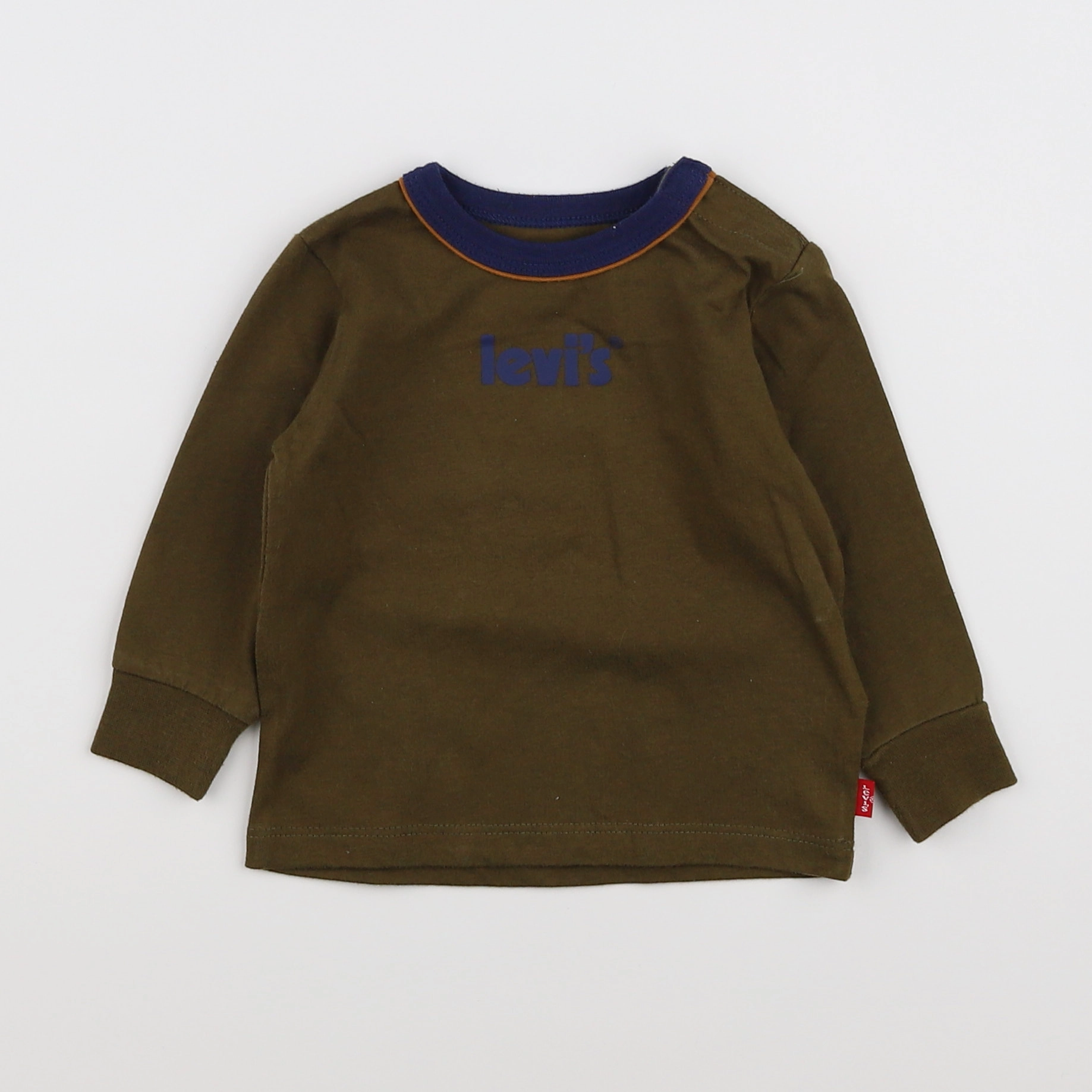Levi's - tee-shirt vert, bleu - 12 mois