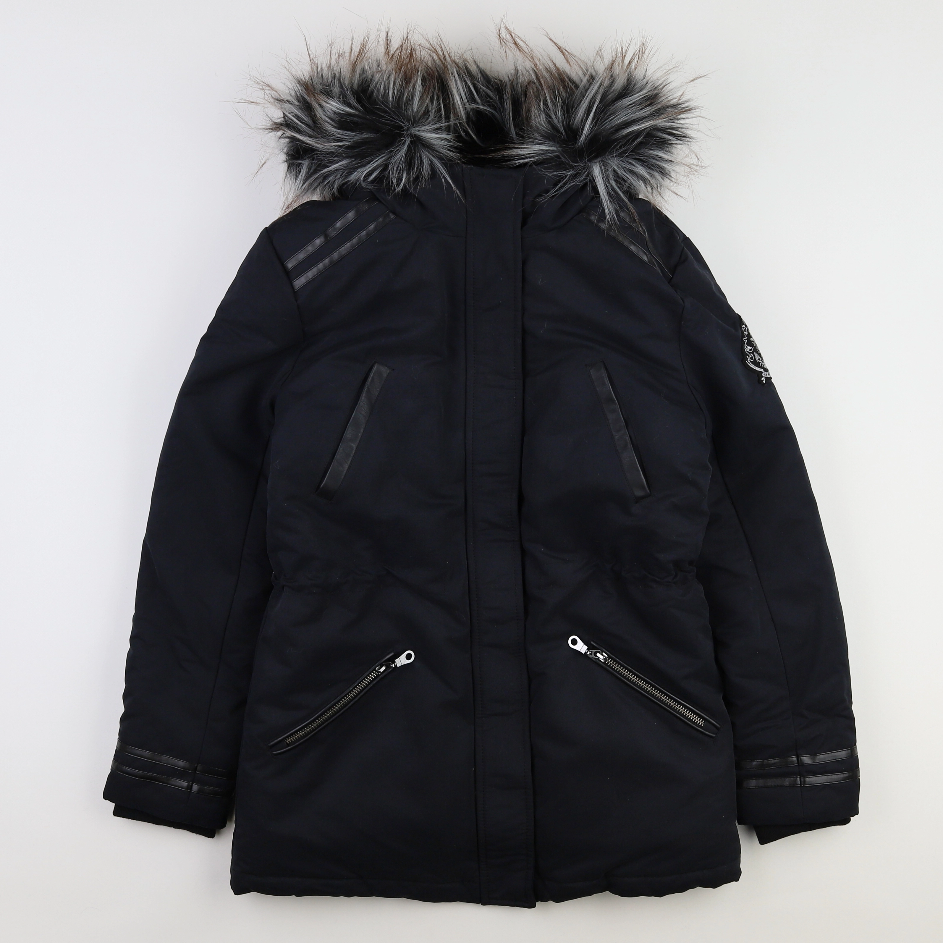 IKKS - parka noir (neuf) - 10 ans