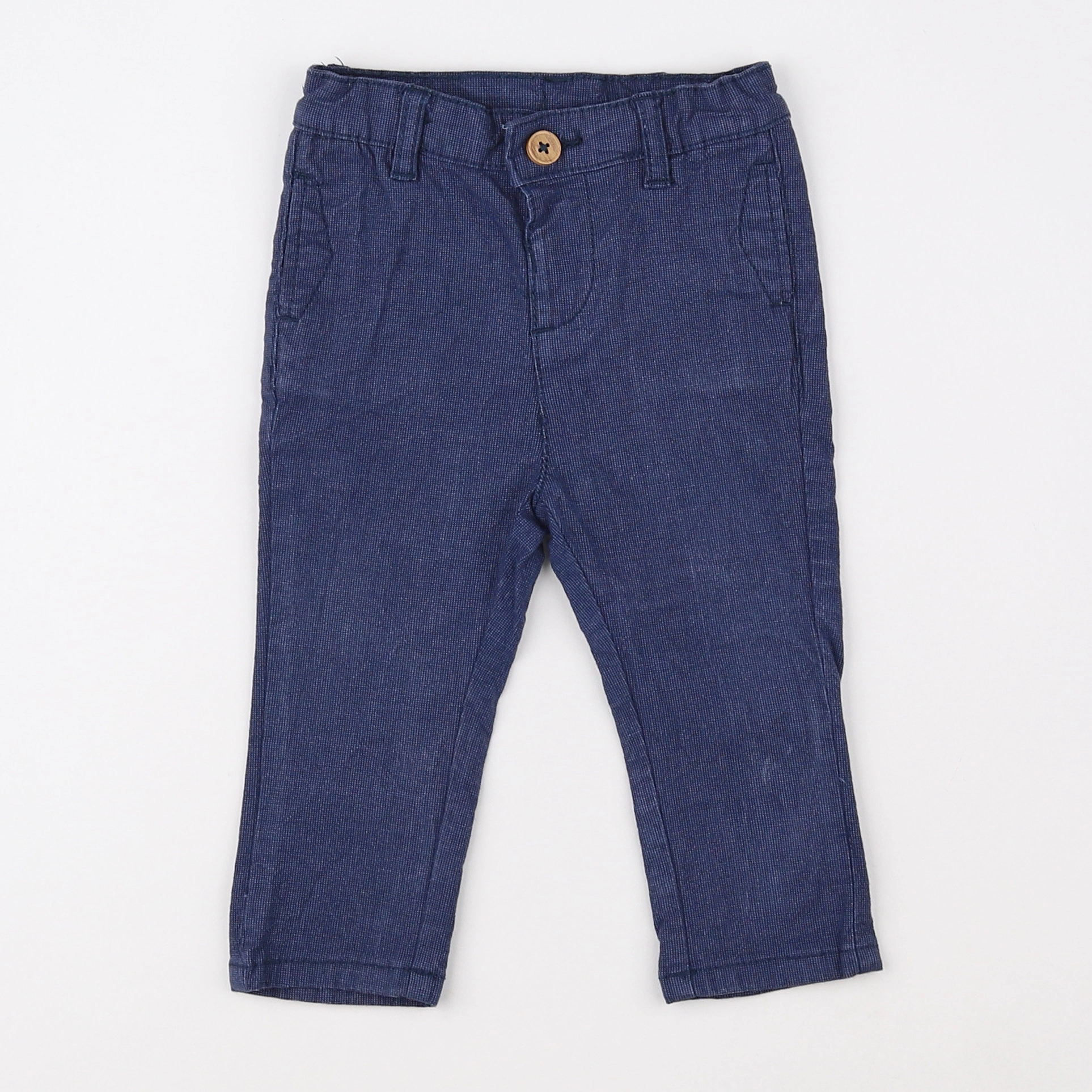 Tape à l'oeil - pantalon bleu - 9 mois
