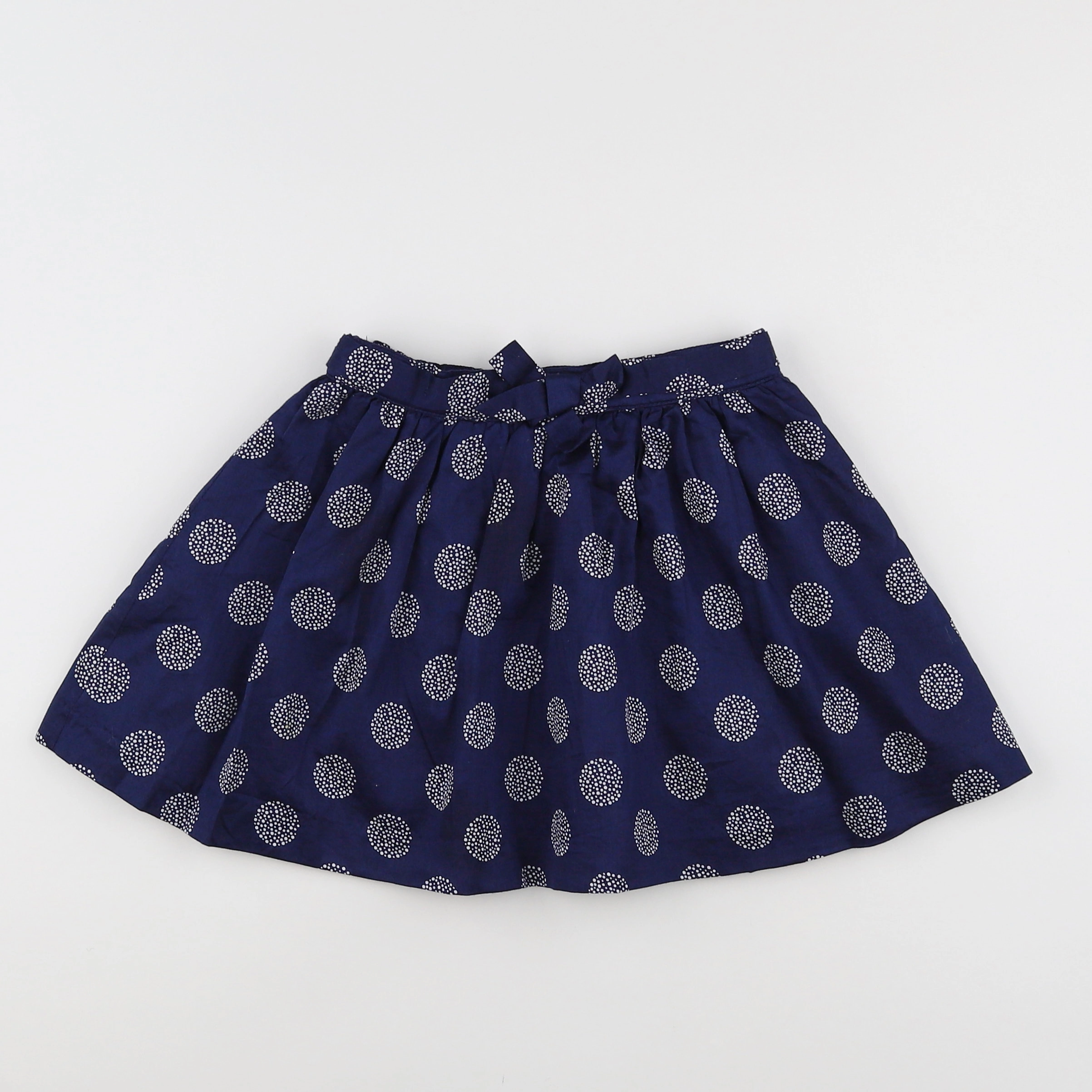 Vertbaudet - jupe blanc, bleu - 5 ans