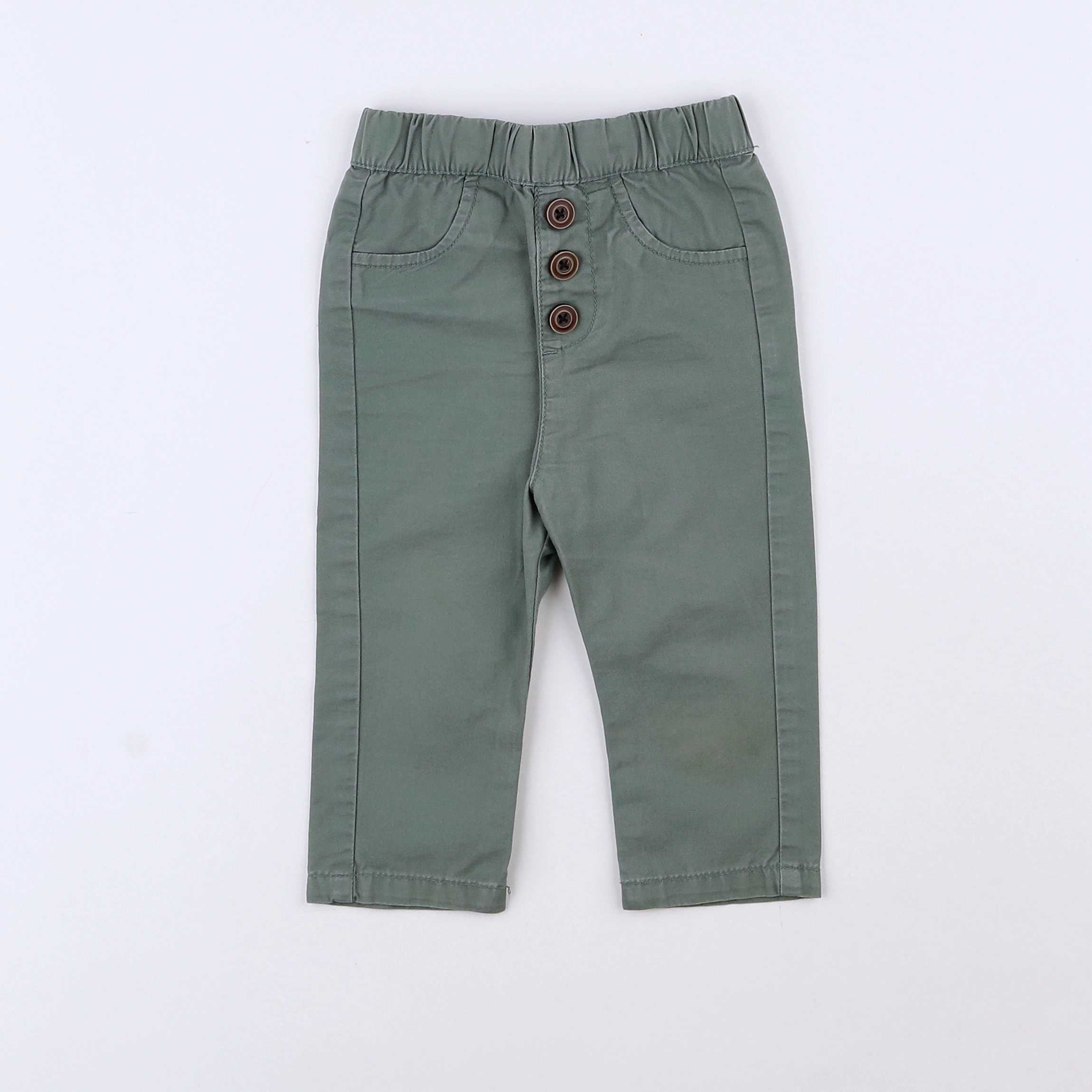 Tape à l'oeil - pantalon vert - 9 mois