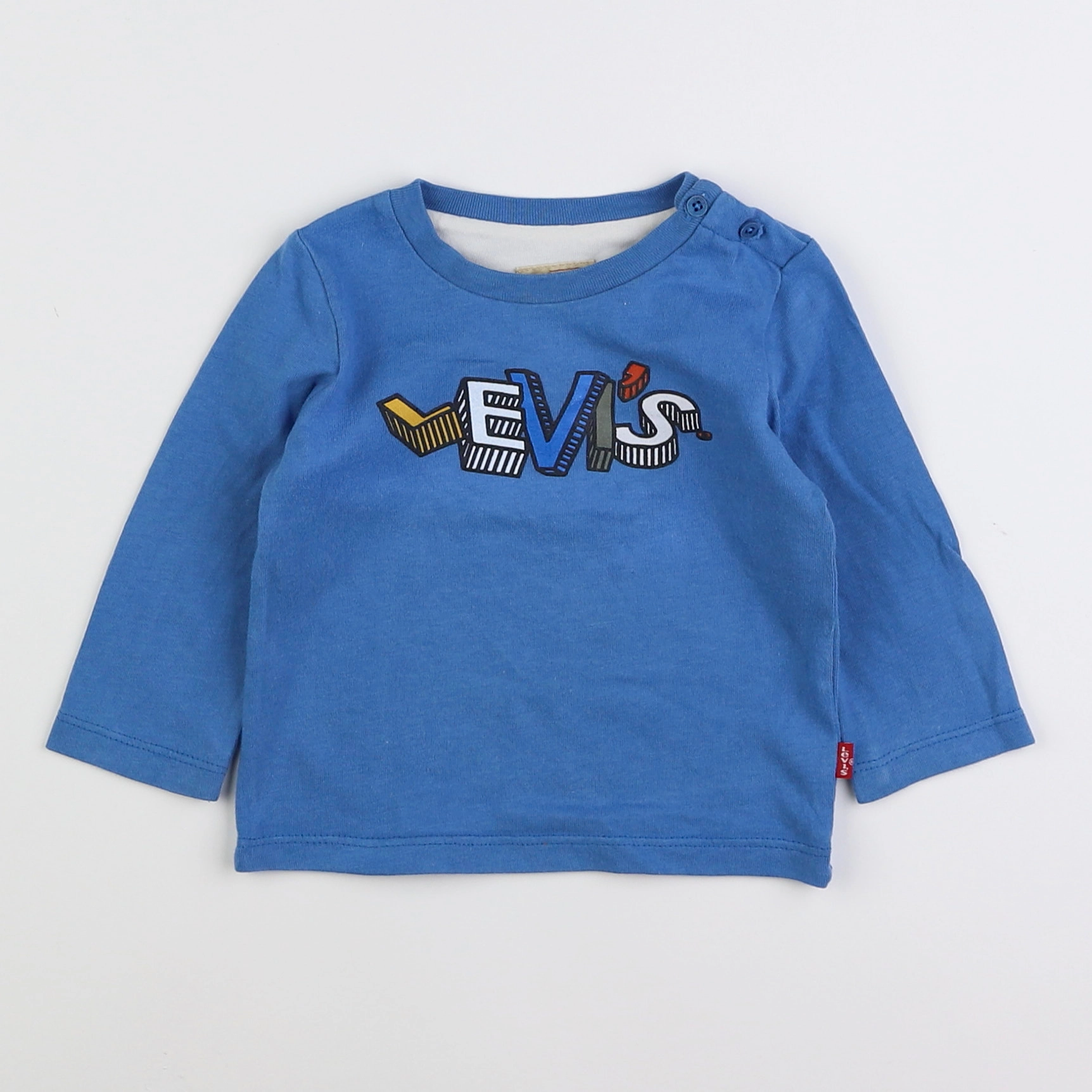 Levi's - sweat bleu - 12 mois