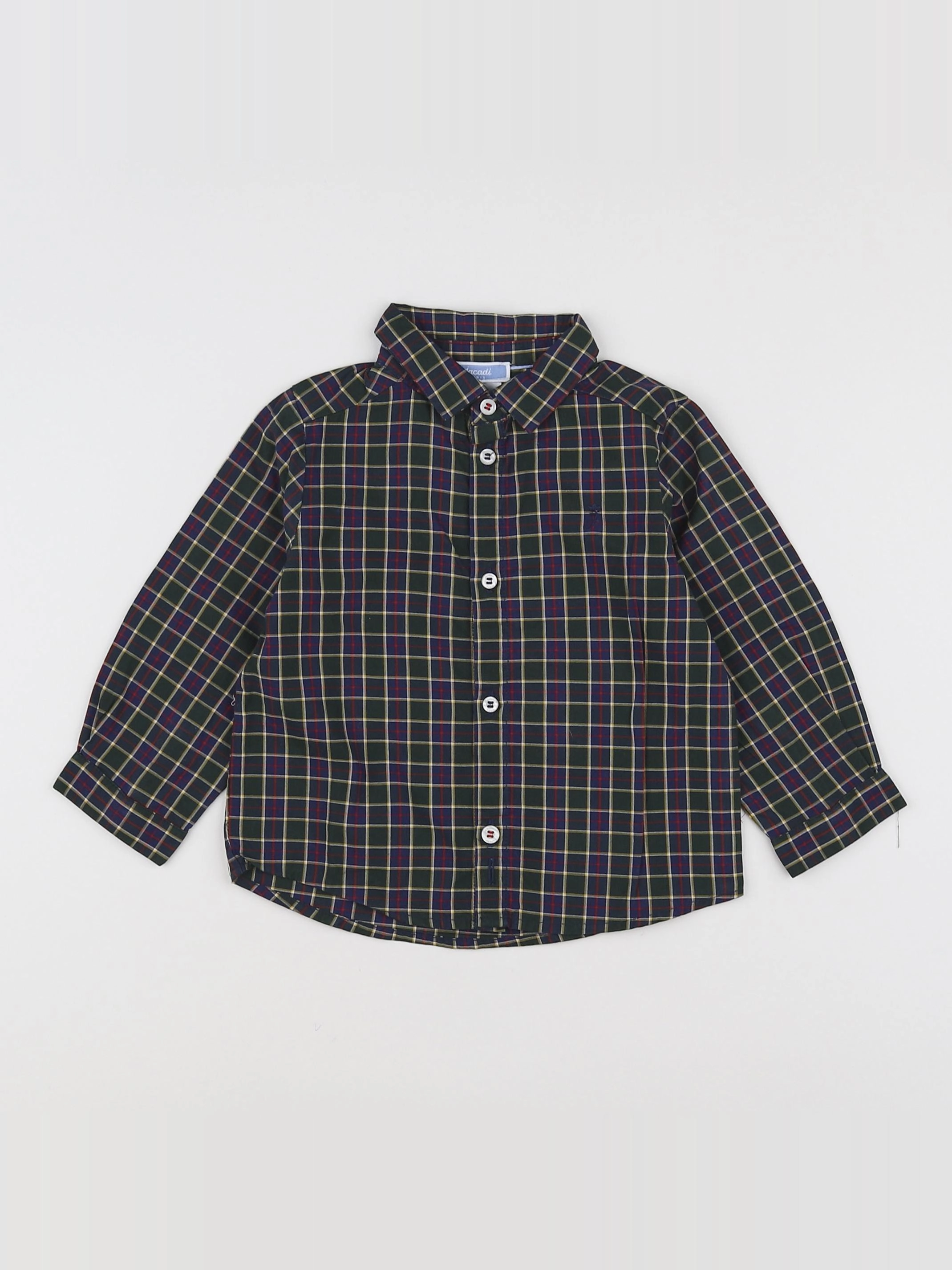 Jacadi - chemise vert - 12 mois