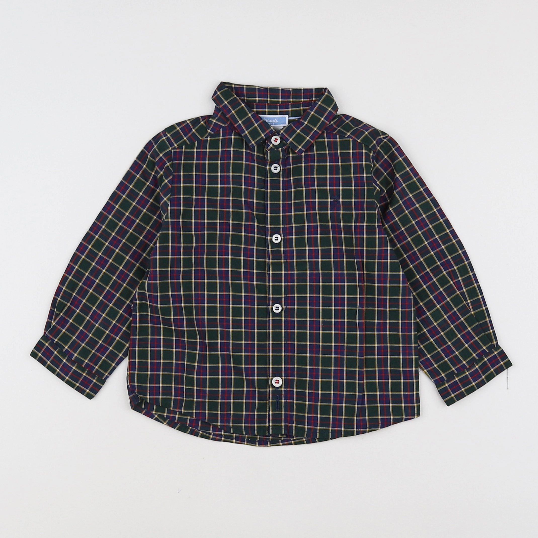 Jacadi - chemise vert - 12 mois
