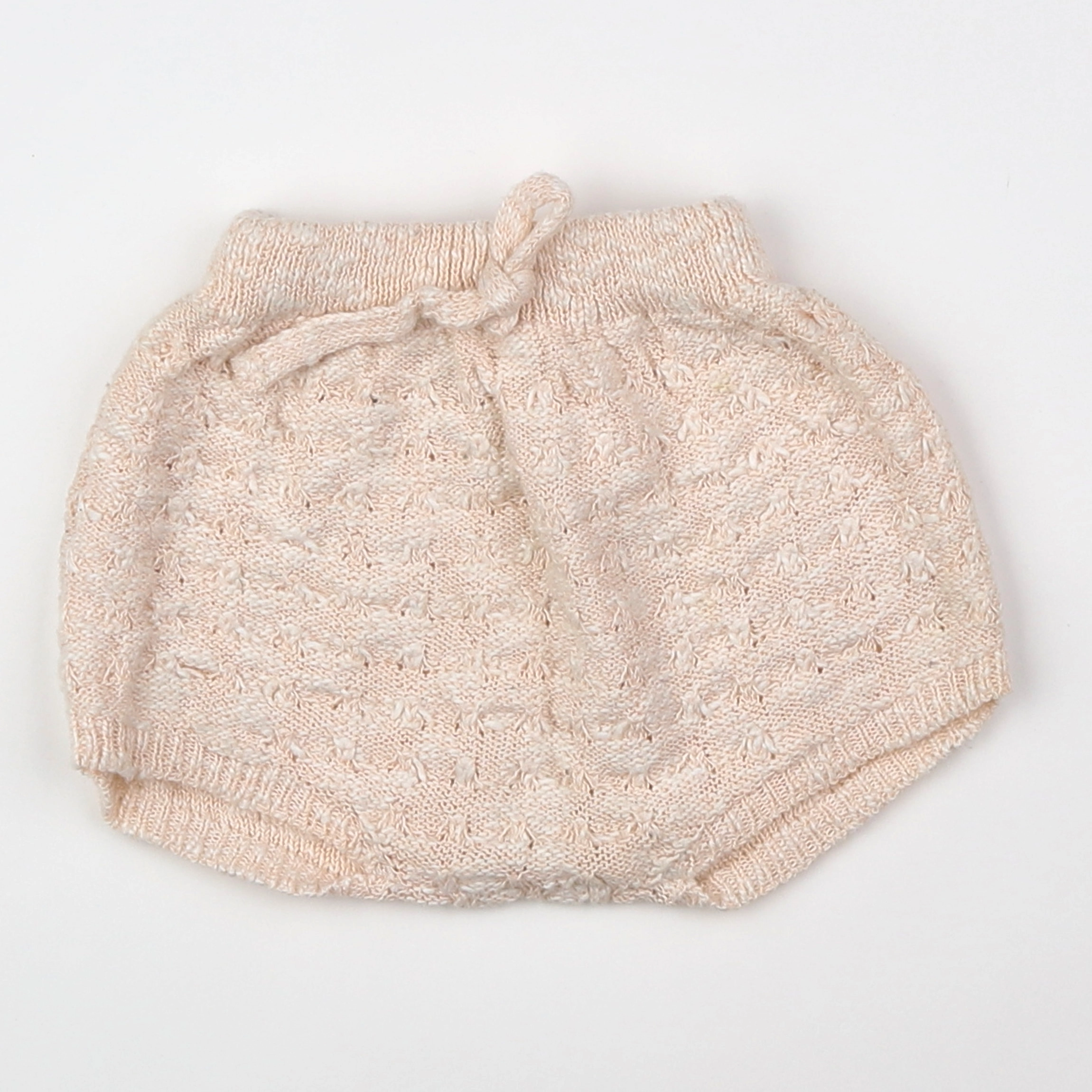 Bonnet à Pompon - bloomer beige - 9 mois