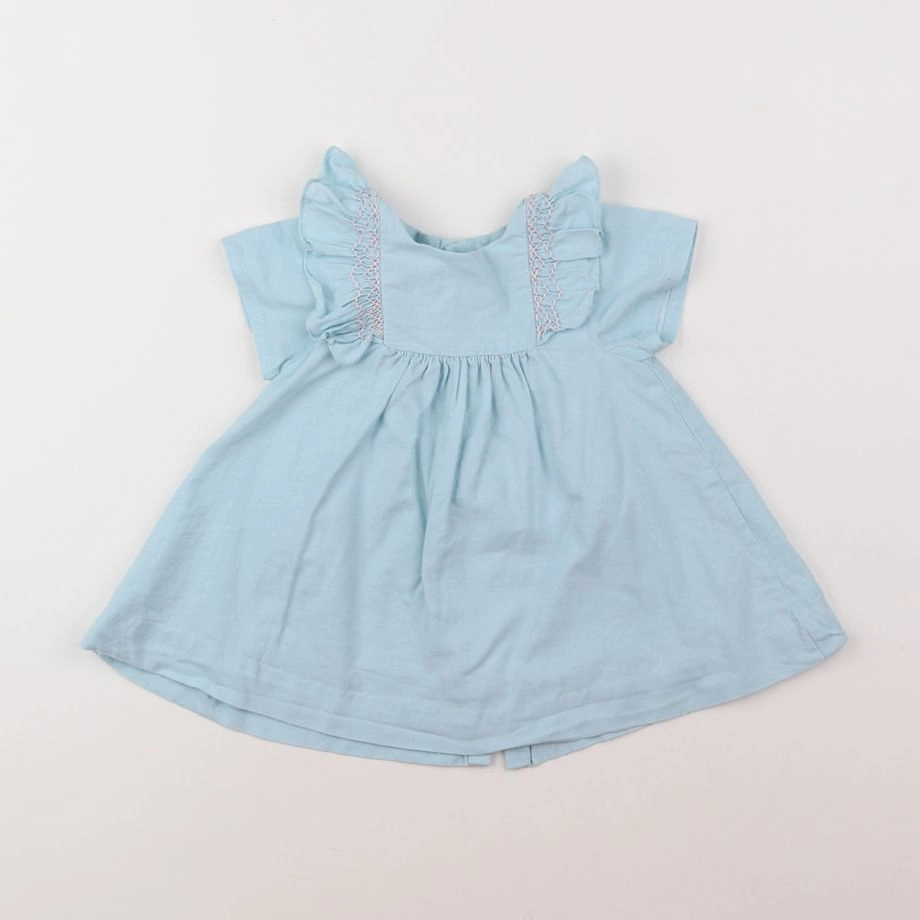 Jacadi - robe bleu - 12 mois