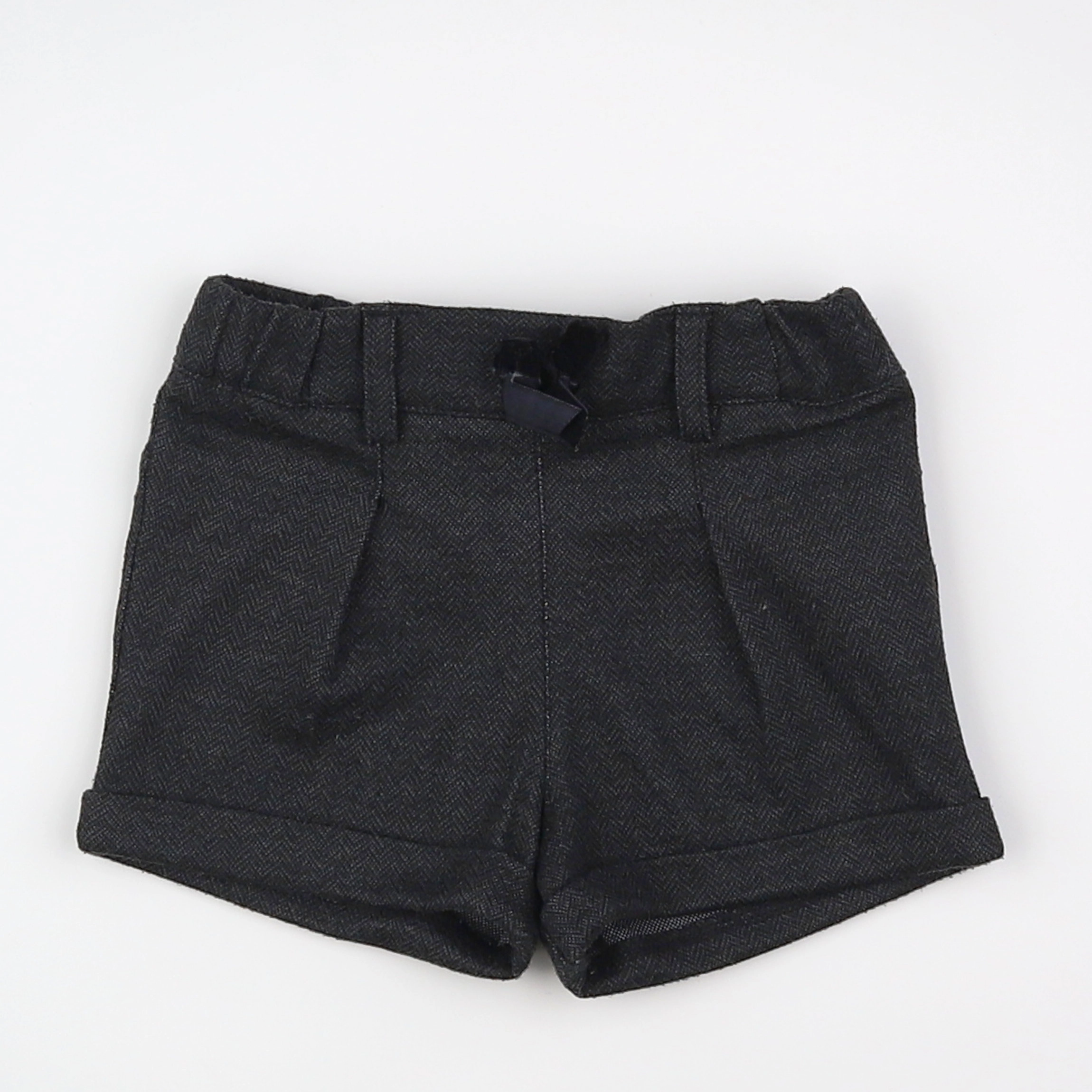 Vertbaudet - short gris - 12 mois