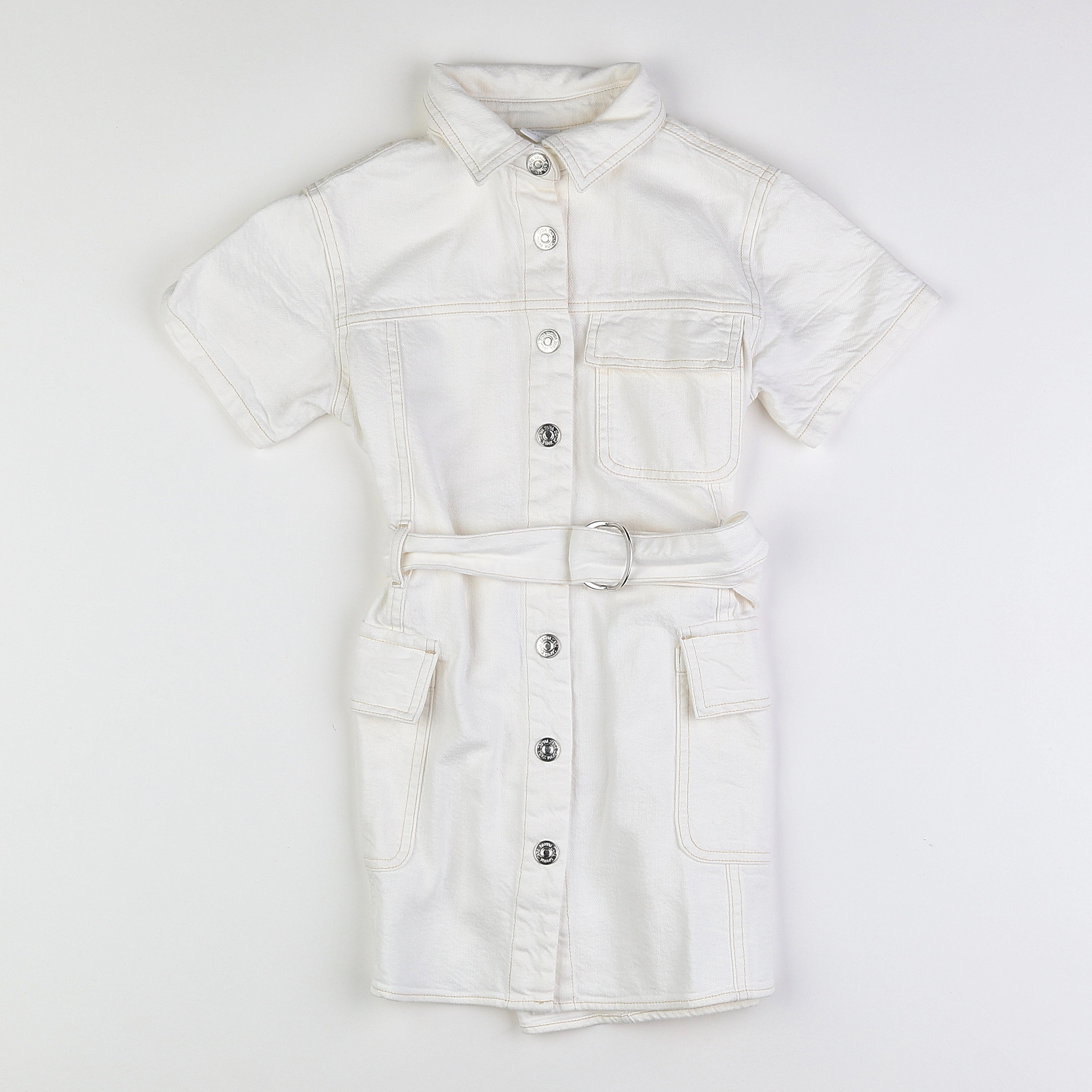 Zara - robe blanc - 8 ans