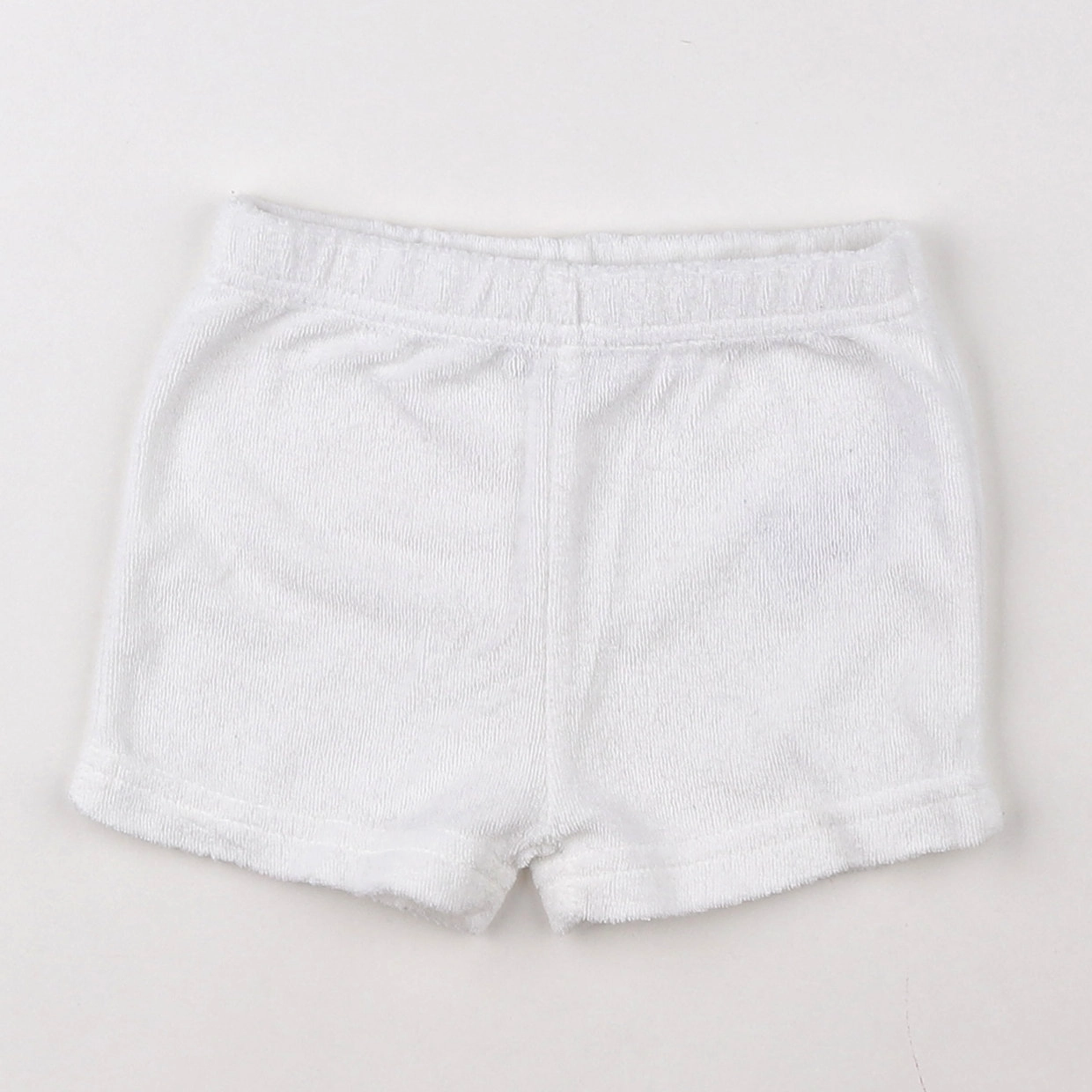Vertbaudet - short blanc - 12 mois