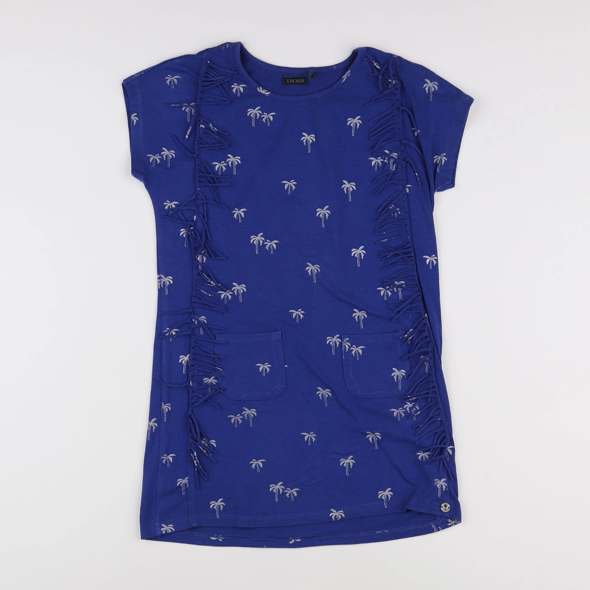 IKKS - robe bleu - 8 ans