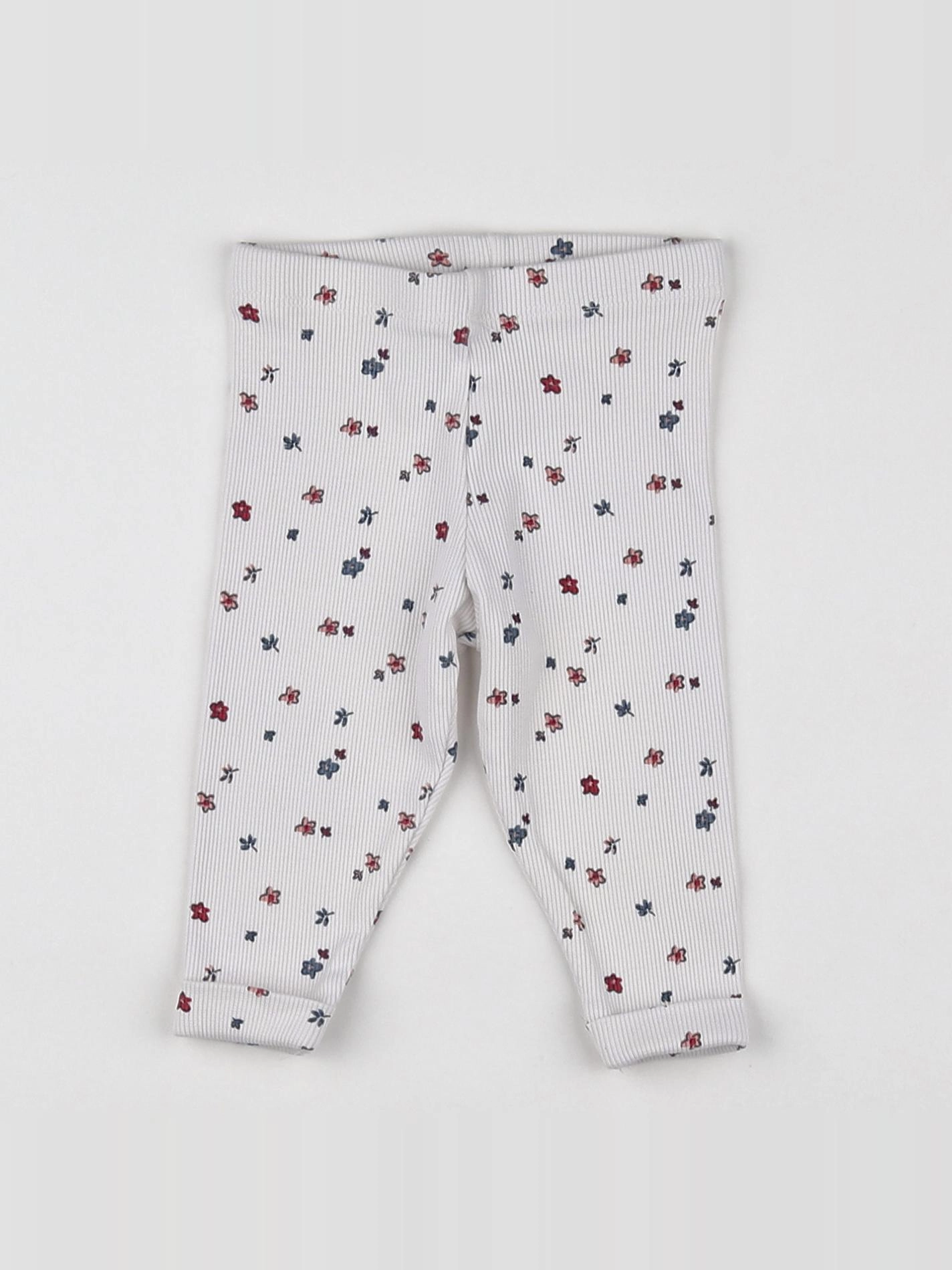 Tape à l'oeil - legging blanc - 6 mois