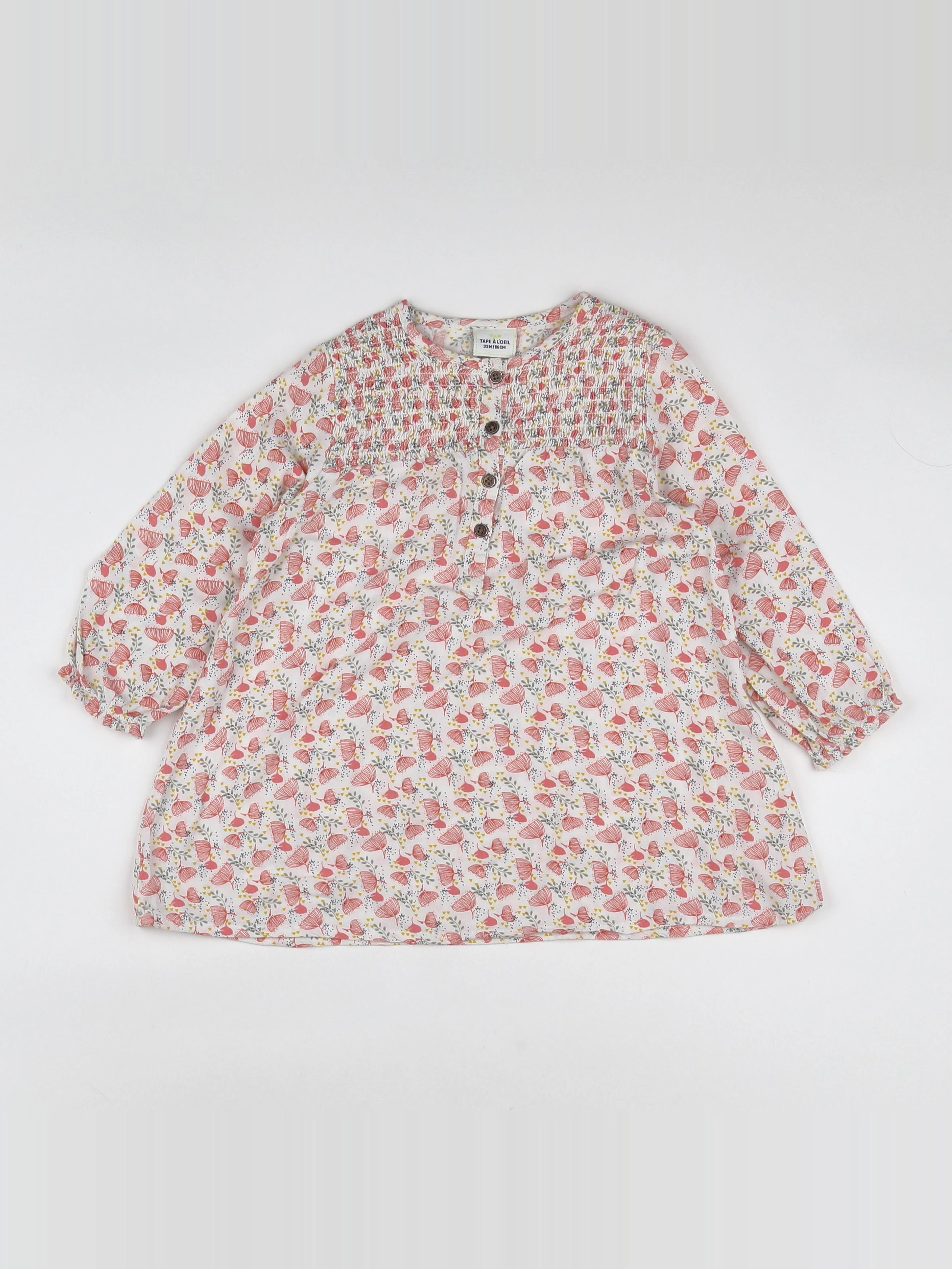 Tape à l'oeil - robe multicolore - 2 ans
