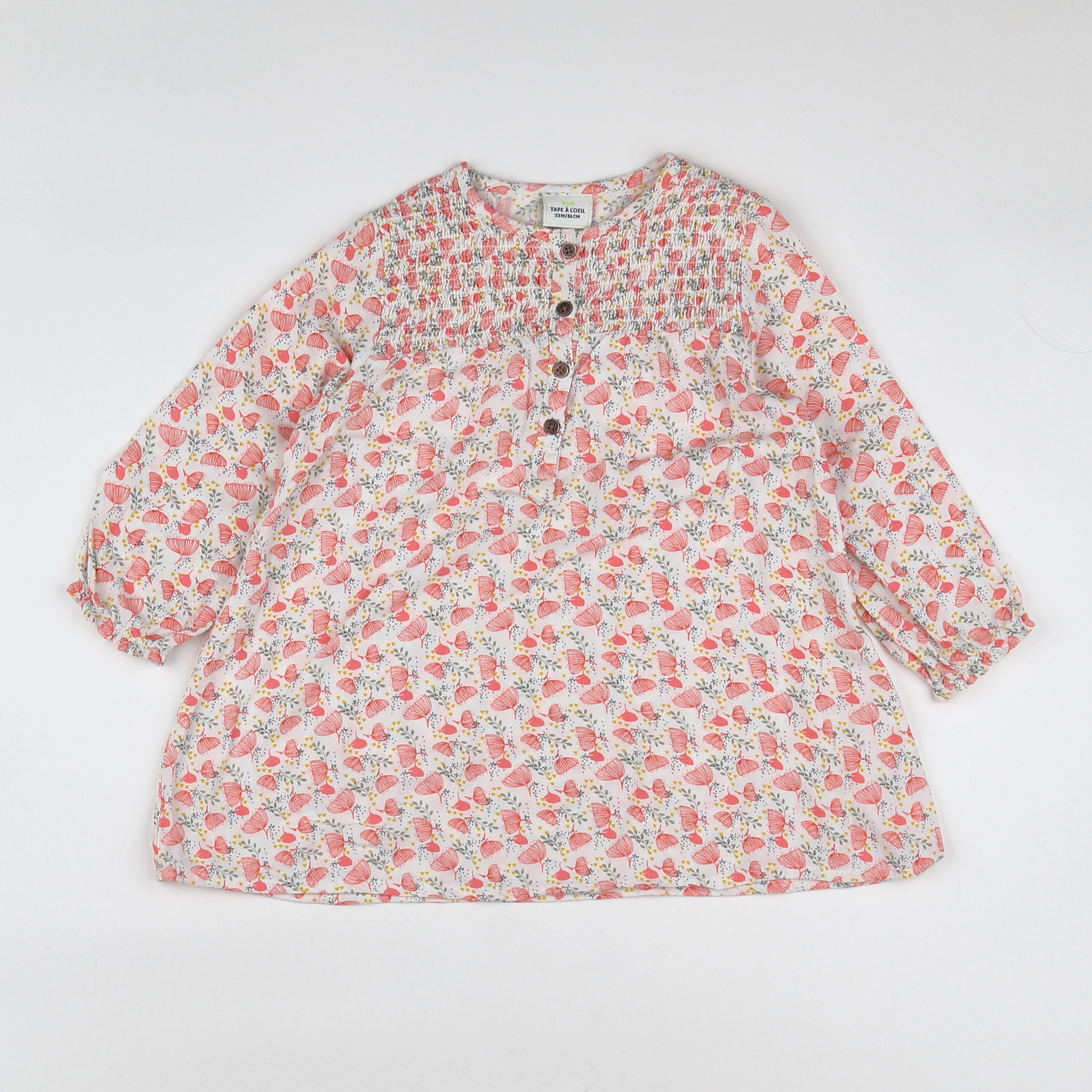 Tape à l'oeil - robe multicolore - 2 ans