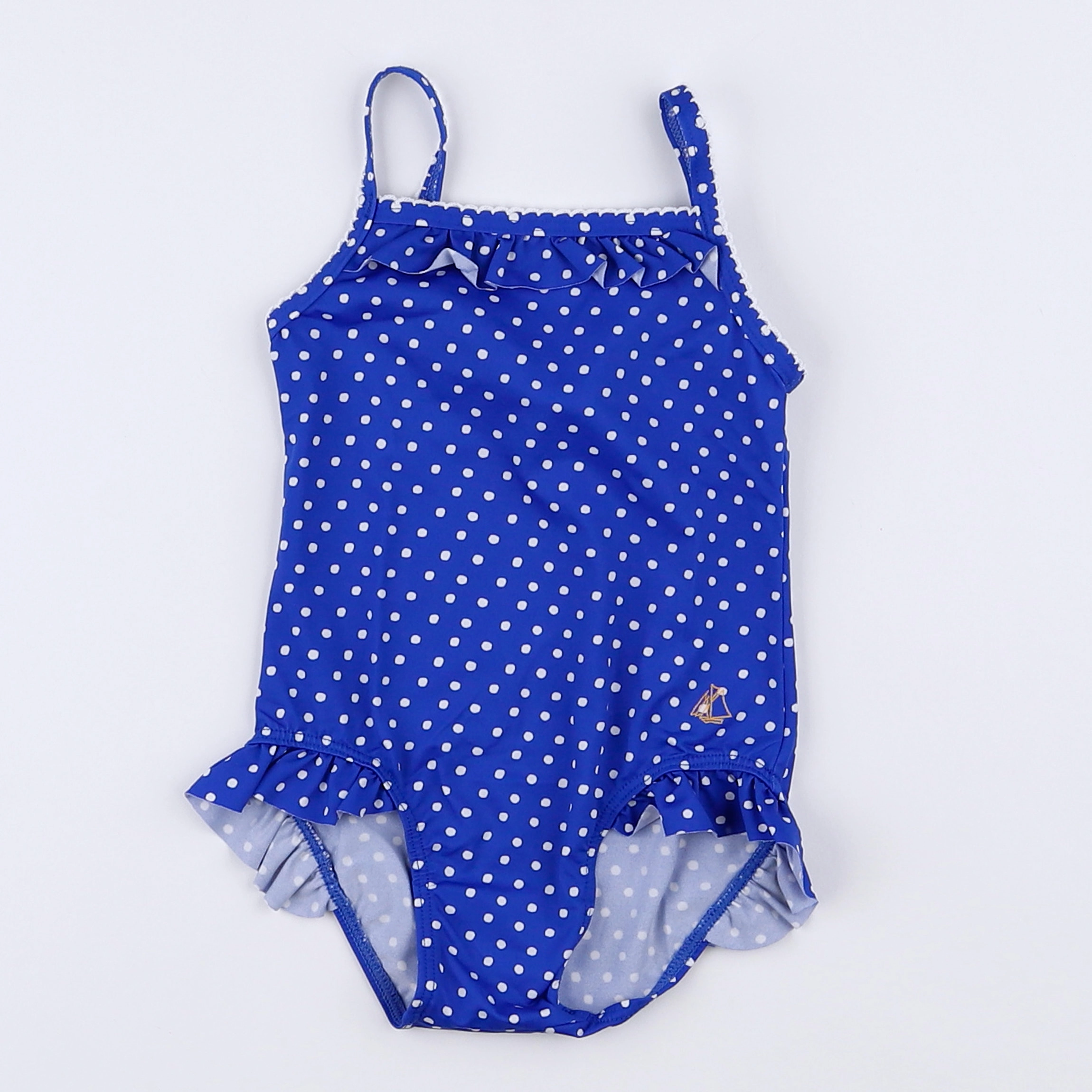 Petit Bateau - maillot de bain bleu - 12 mois