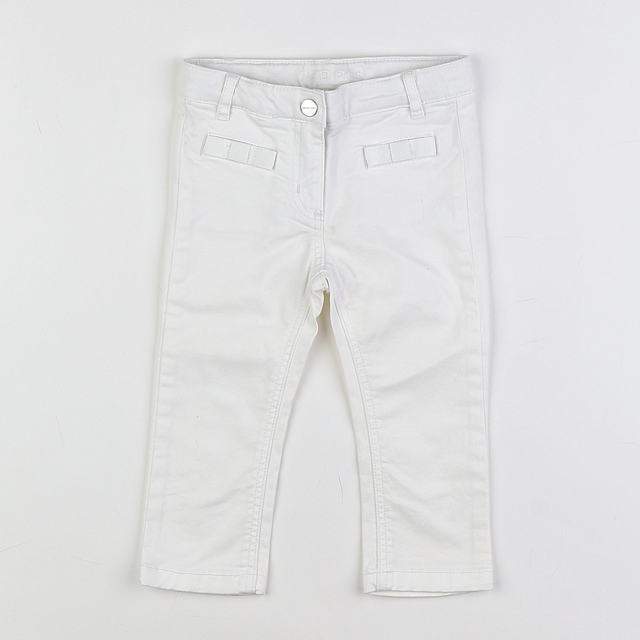 Jacadi - pantalon blanc - 18 mois