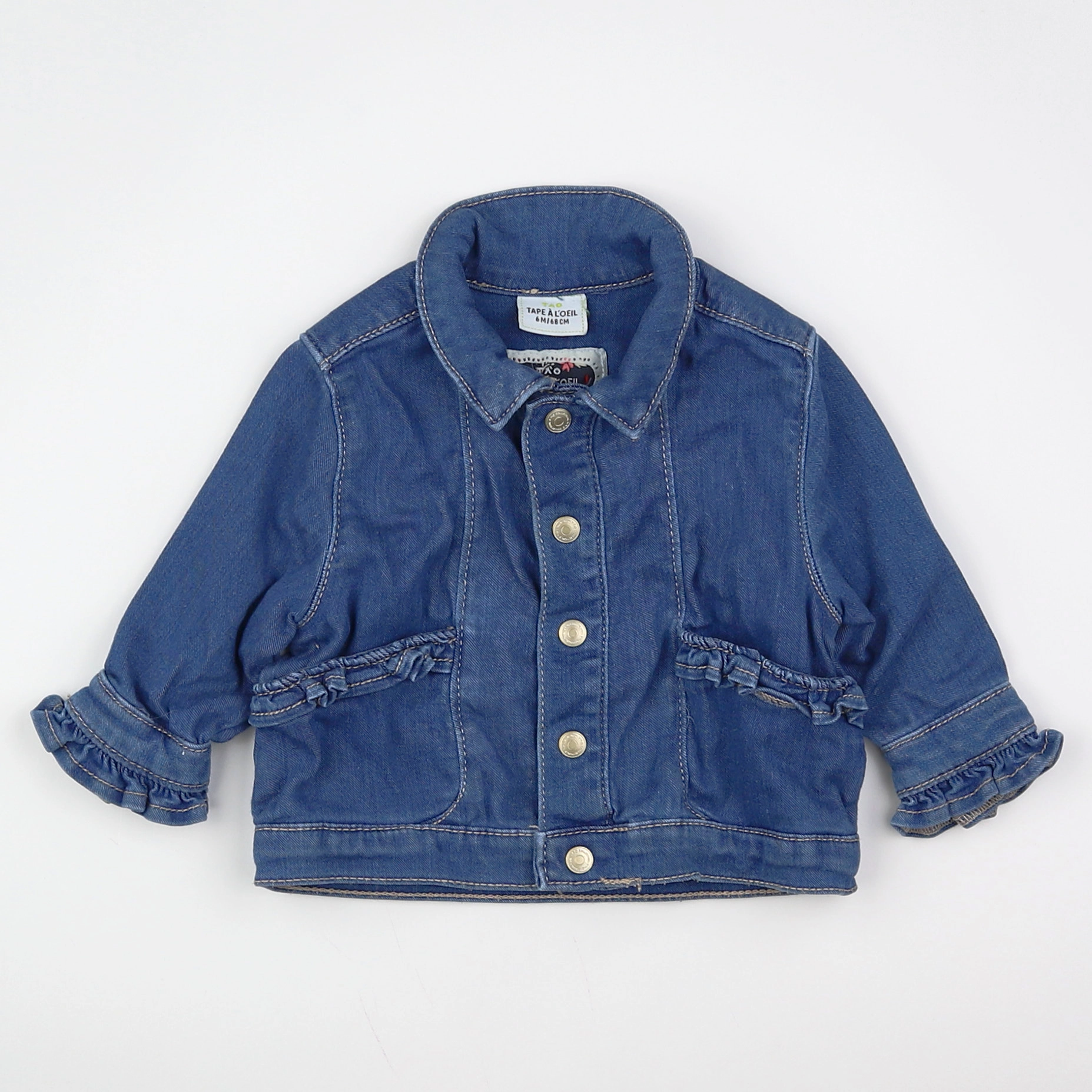 Tape à l'oeil - veste bleu - 6 mois