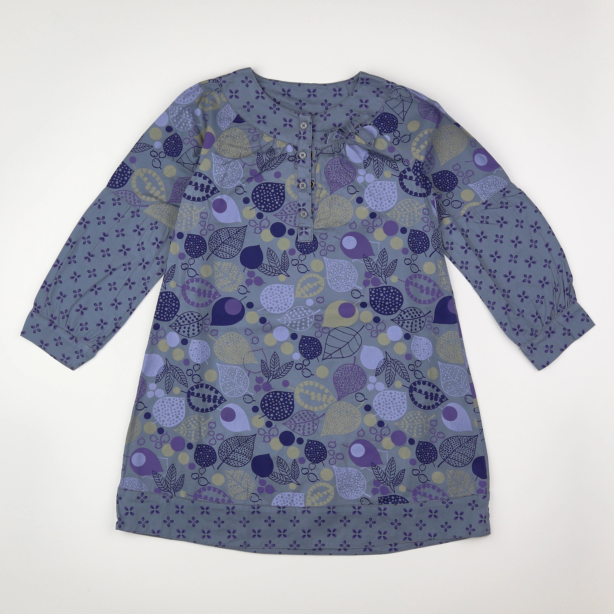 Vertbaudet - robe bleu - 8 ans