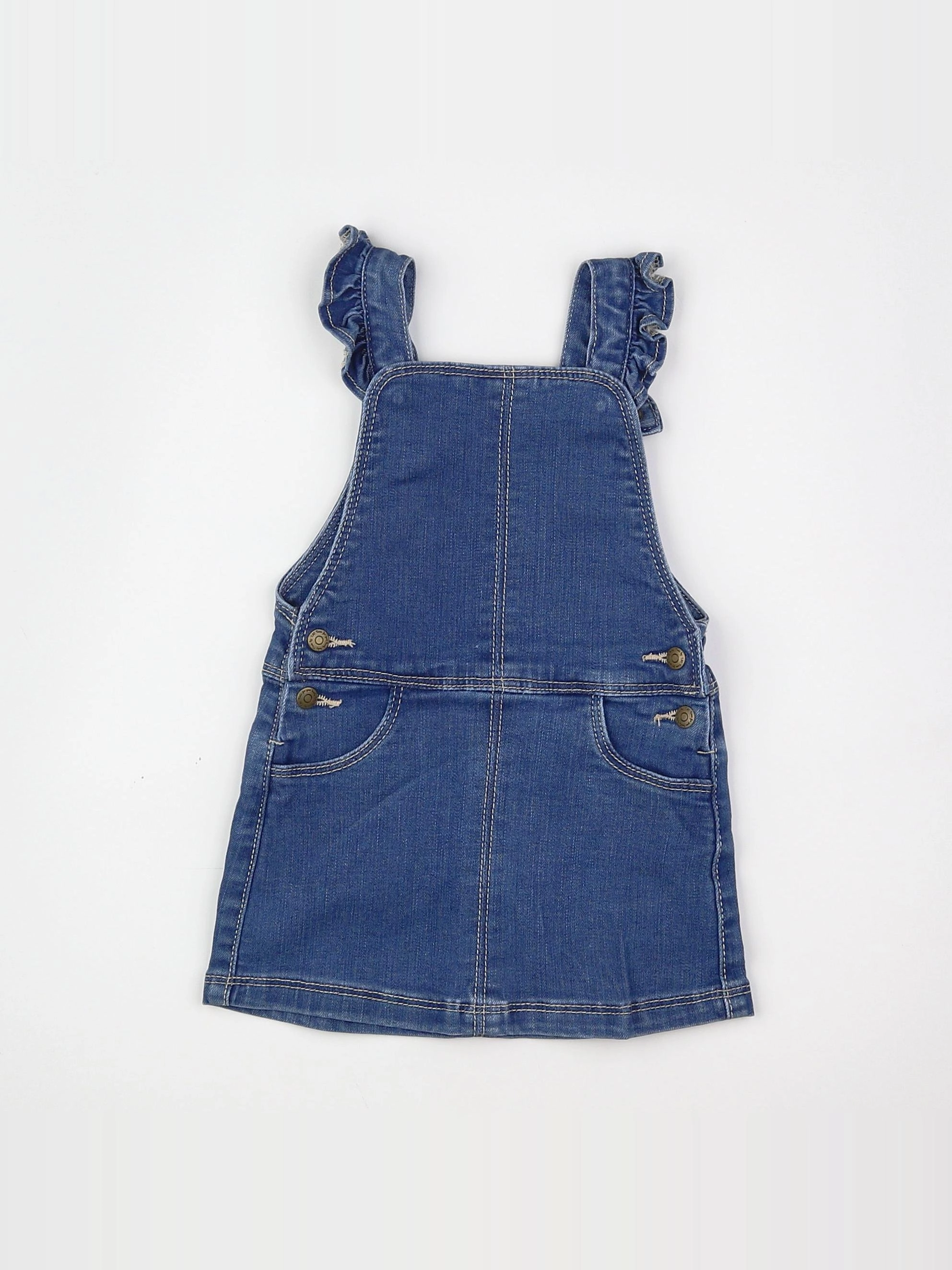 Tape à l'oeil - robe bleu - 12 mois