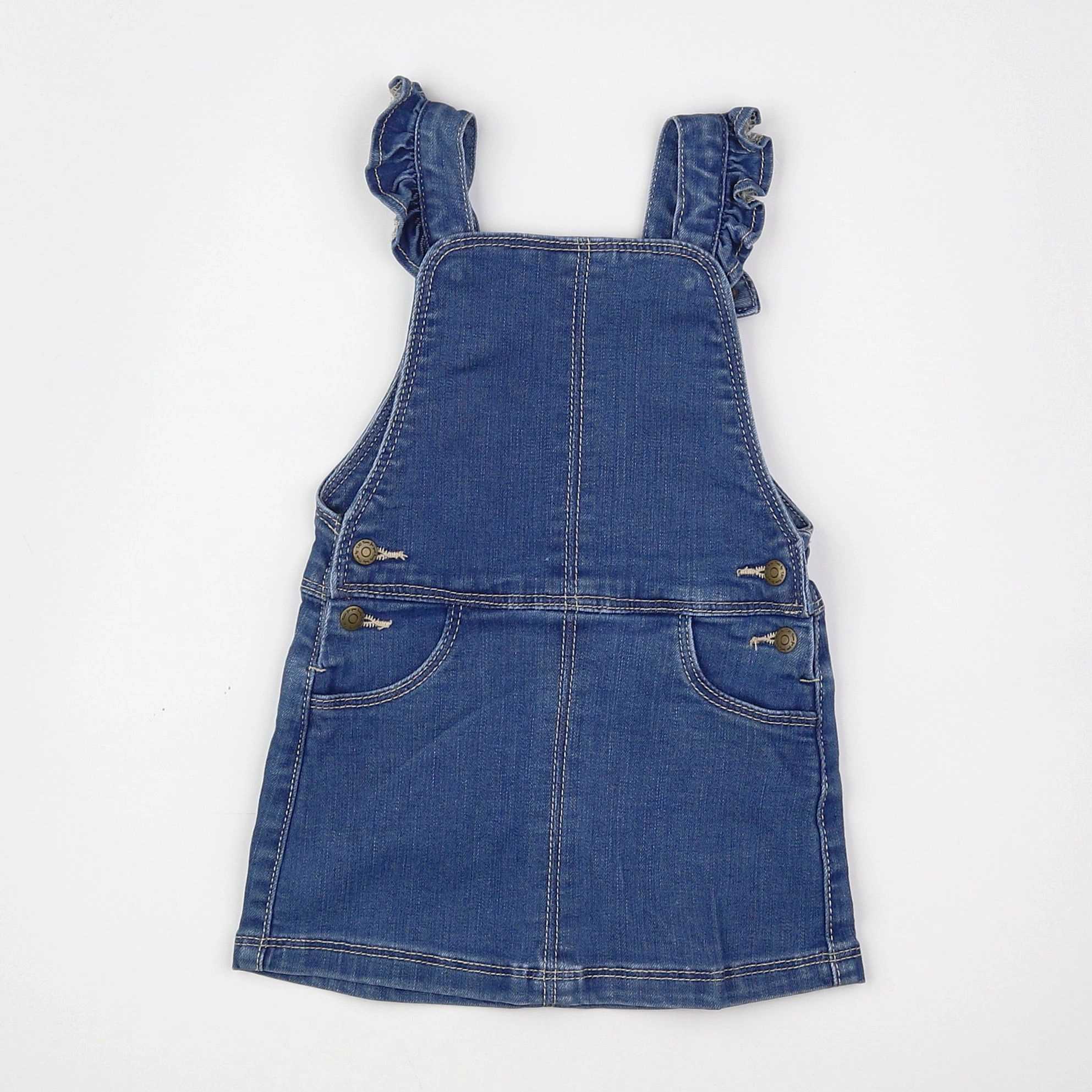 Tape à l'oeil - robe bleu - 12 mois