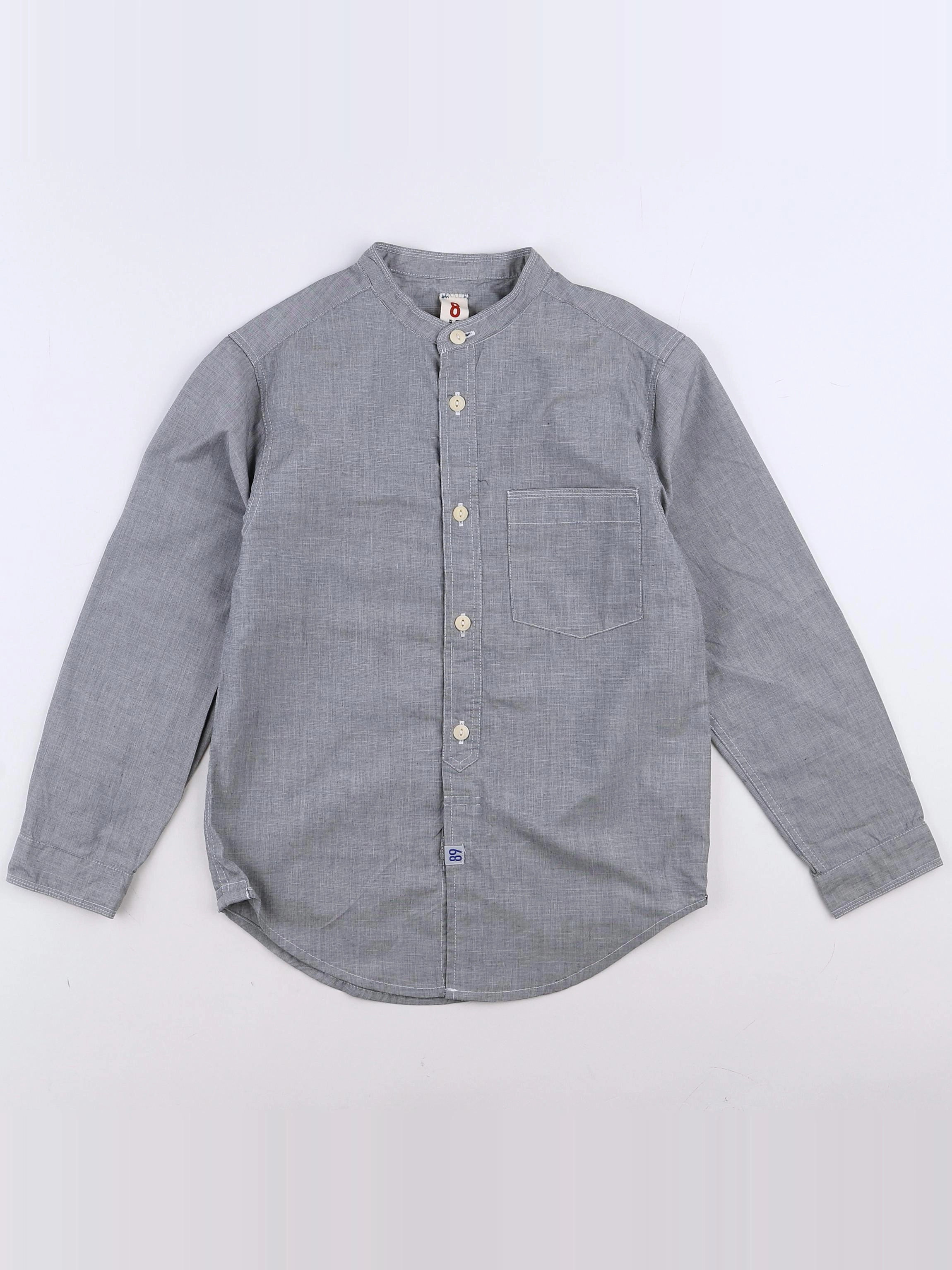 Bellerose - chemise gris (état neuf) - 10 ans