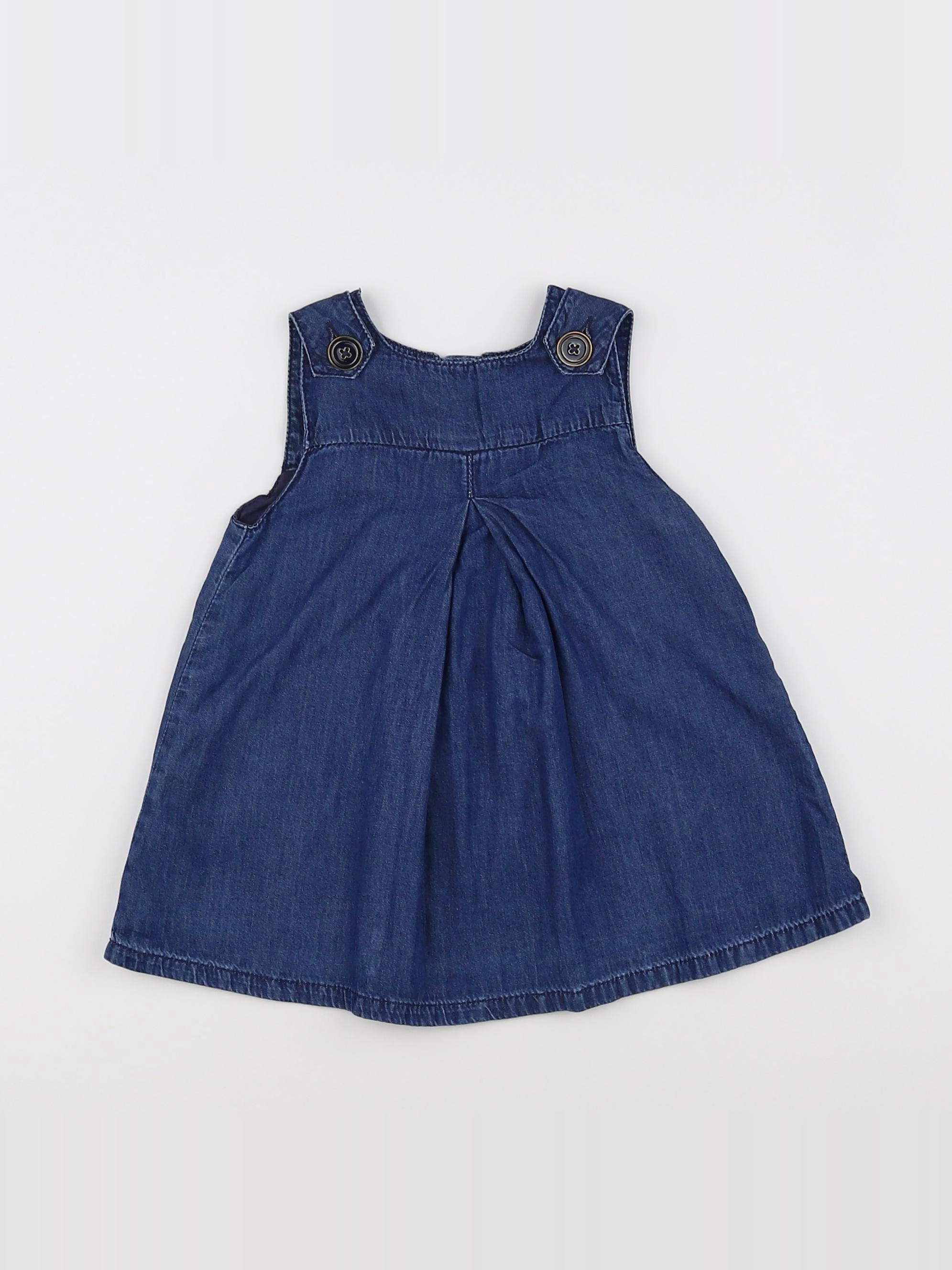 GAP - robe bleu - 6/12 mois