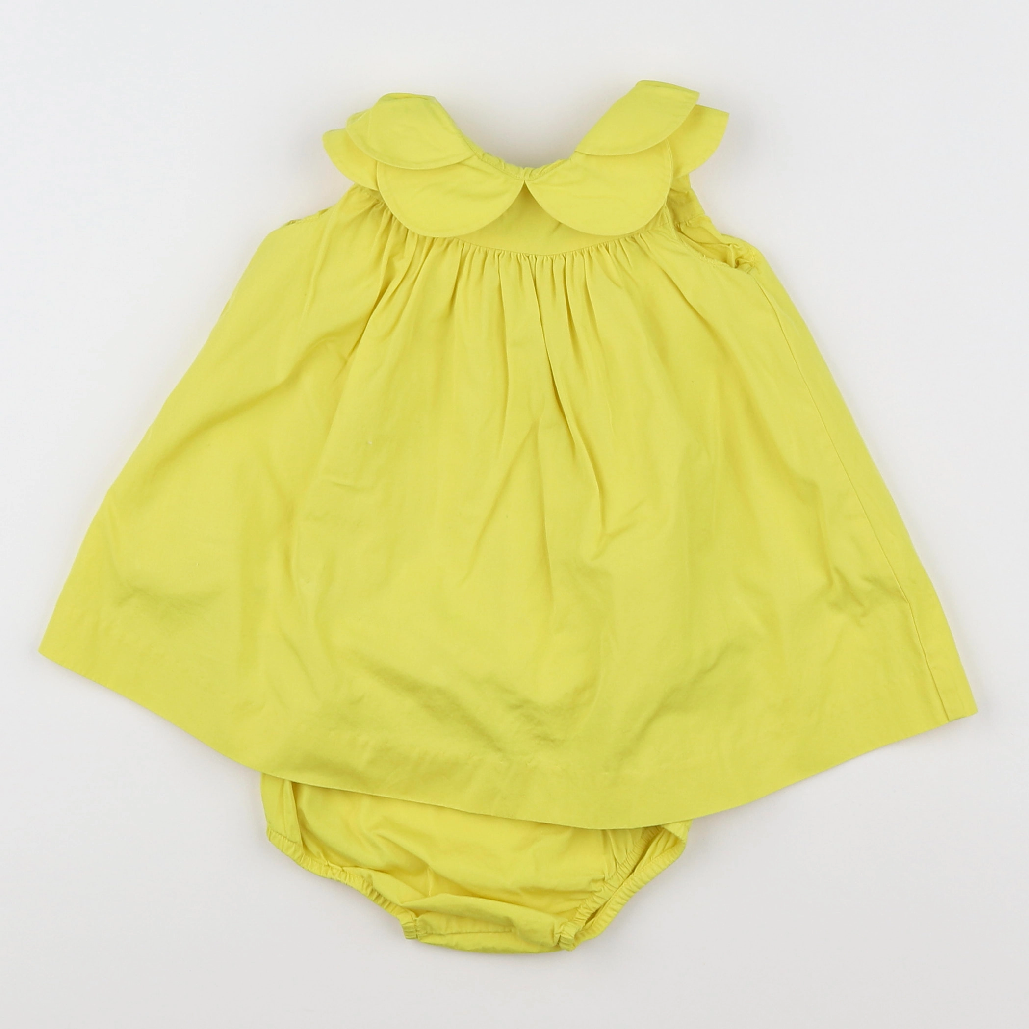 Jacadi - robe jaune - 6 mois