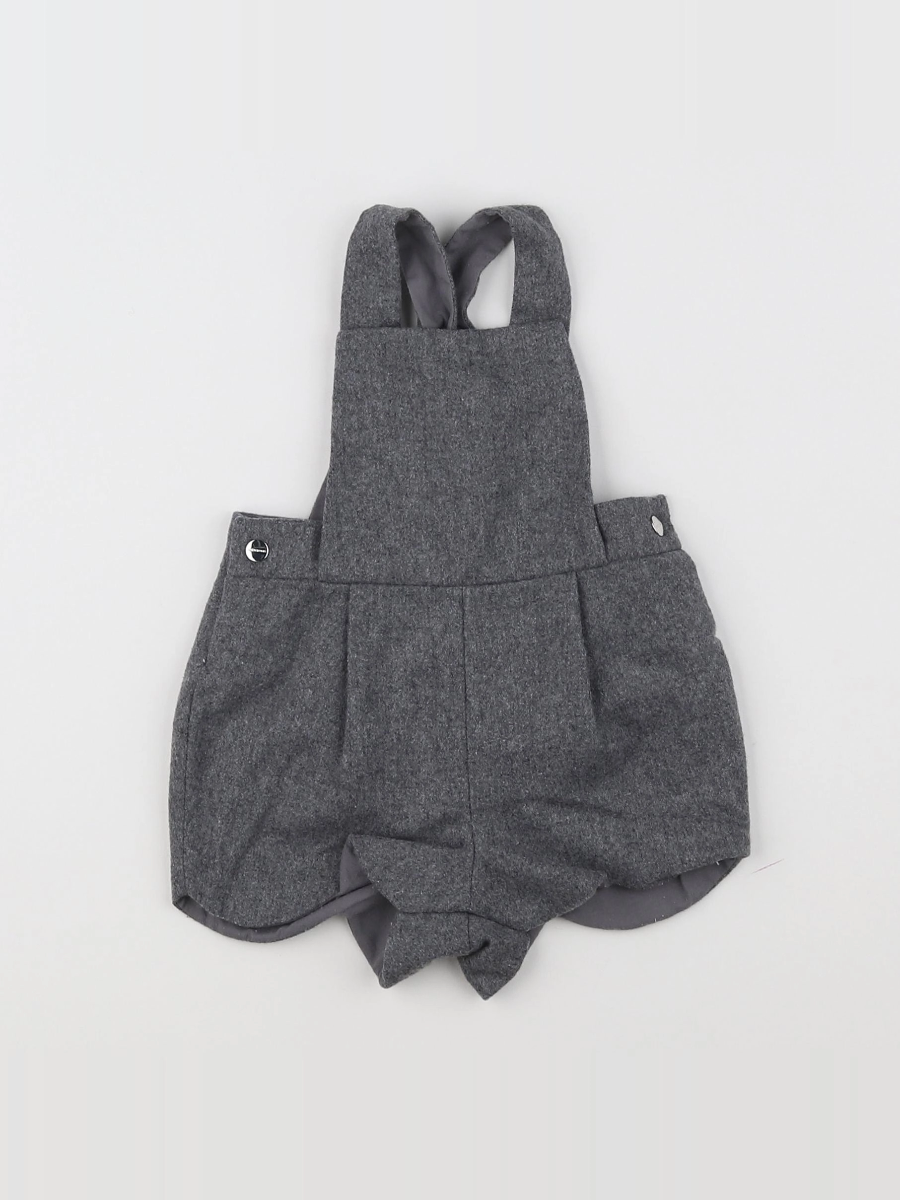 Jacadi - salopette gris - 6 mois