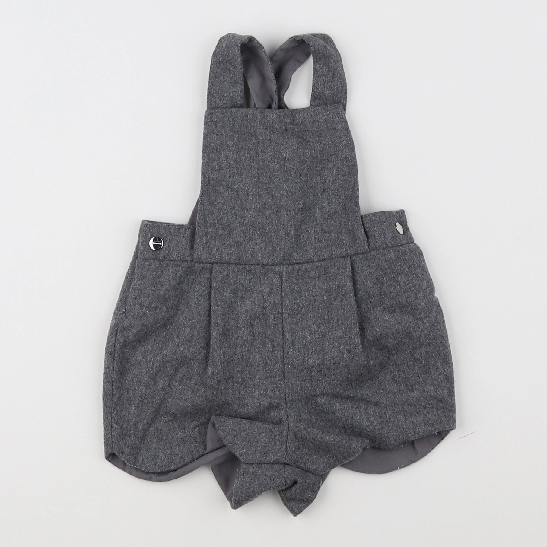 Jacadi - salopette gris - 6 mois